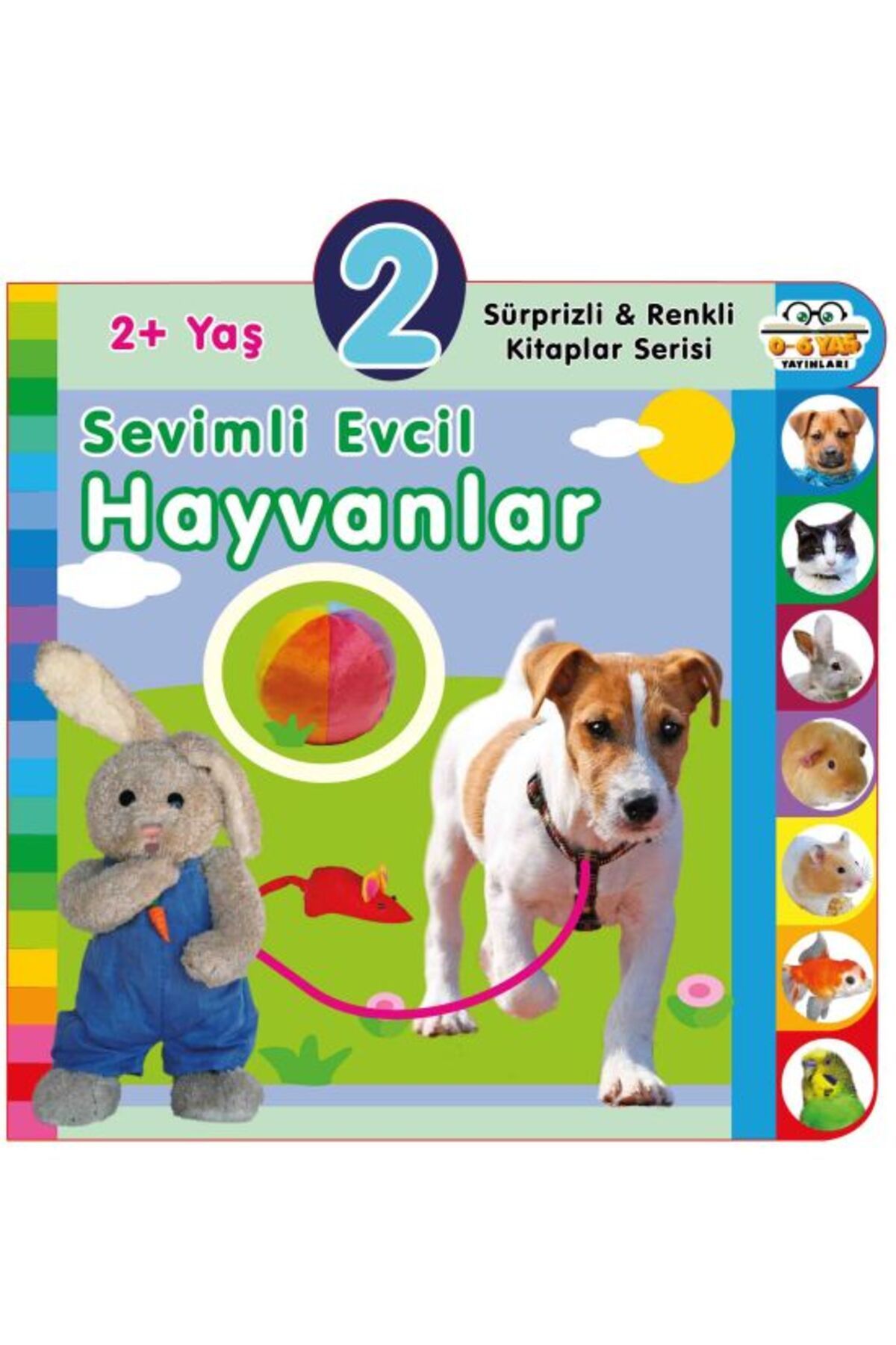 0-6 Yaş Yayınları Yaş Sevimli Evcil Hayvanlar (2+Yaş)