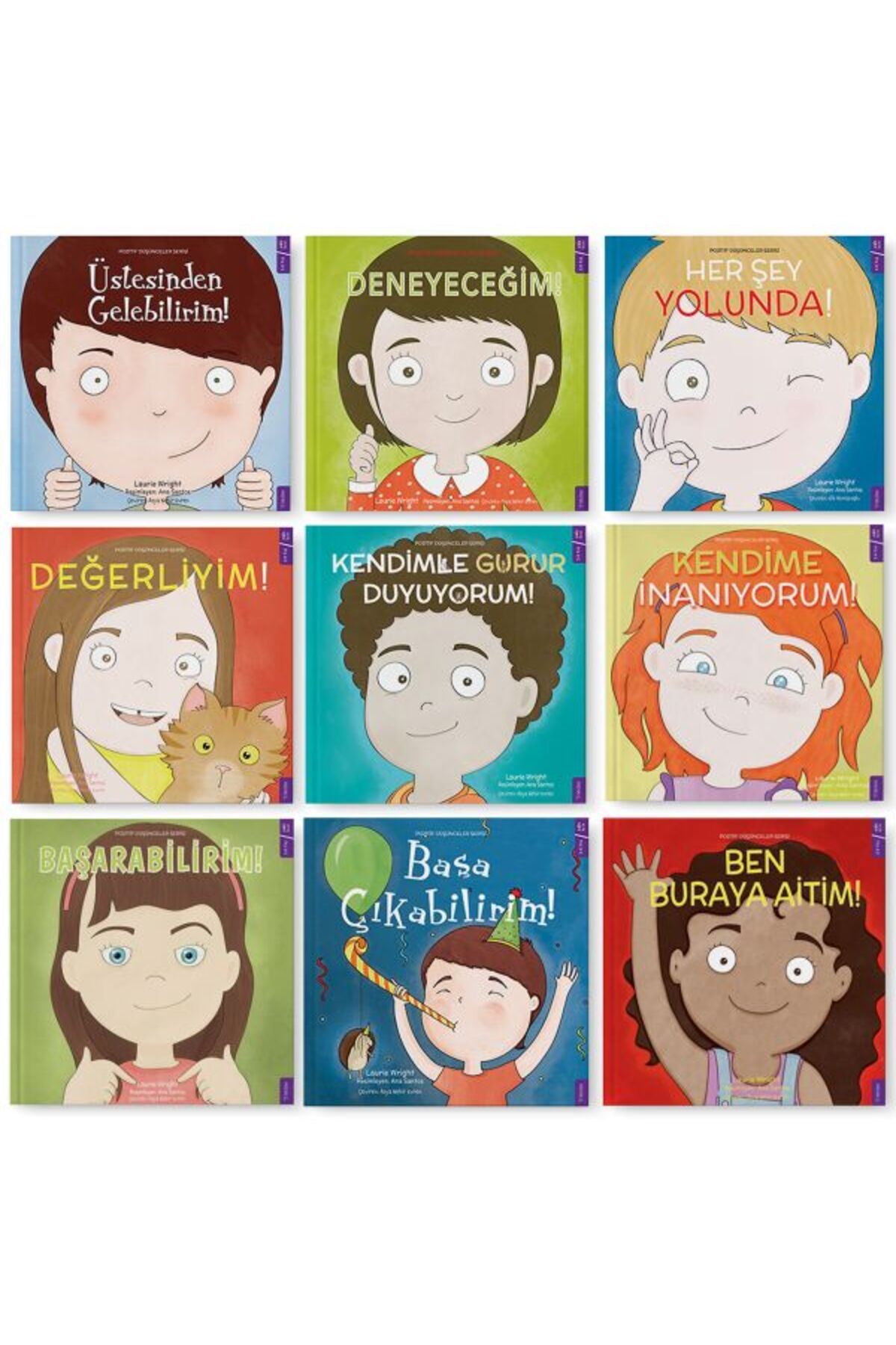 Sola Kidz Pozitif Düşünceler Serisi (9 Kitap)