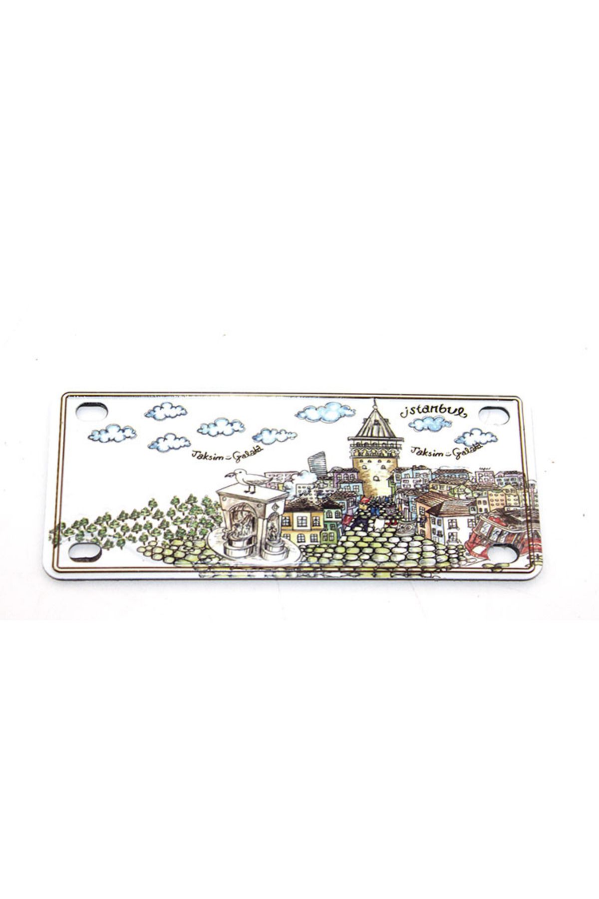 D&M Life Collection İstanbul Temalı Magnet Model 12