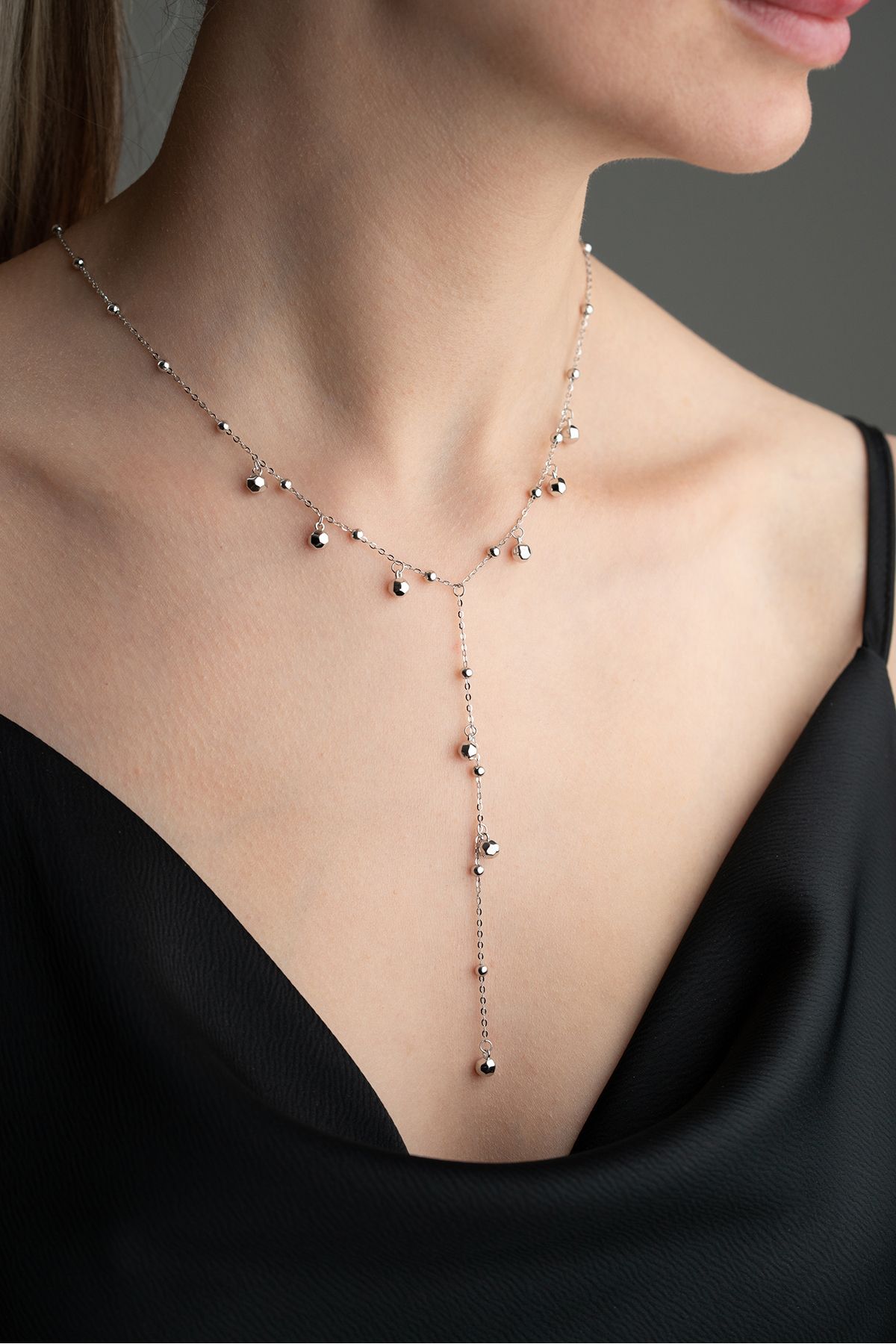 Silvano Jewelry 925 Ayar Gümüş Salaş Kolye