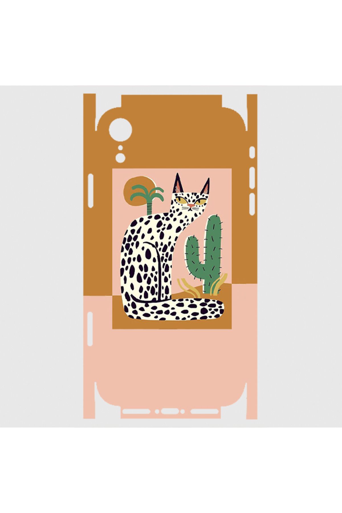 Royaleks iPhone Xr Telefon Kaplama - With Cats