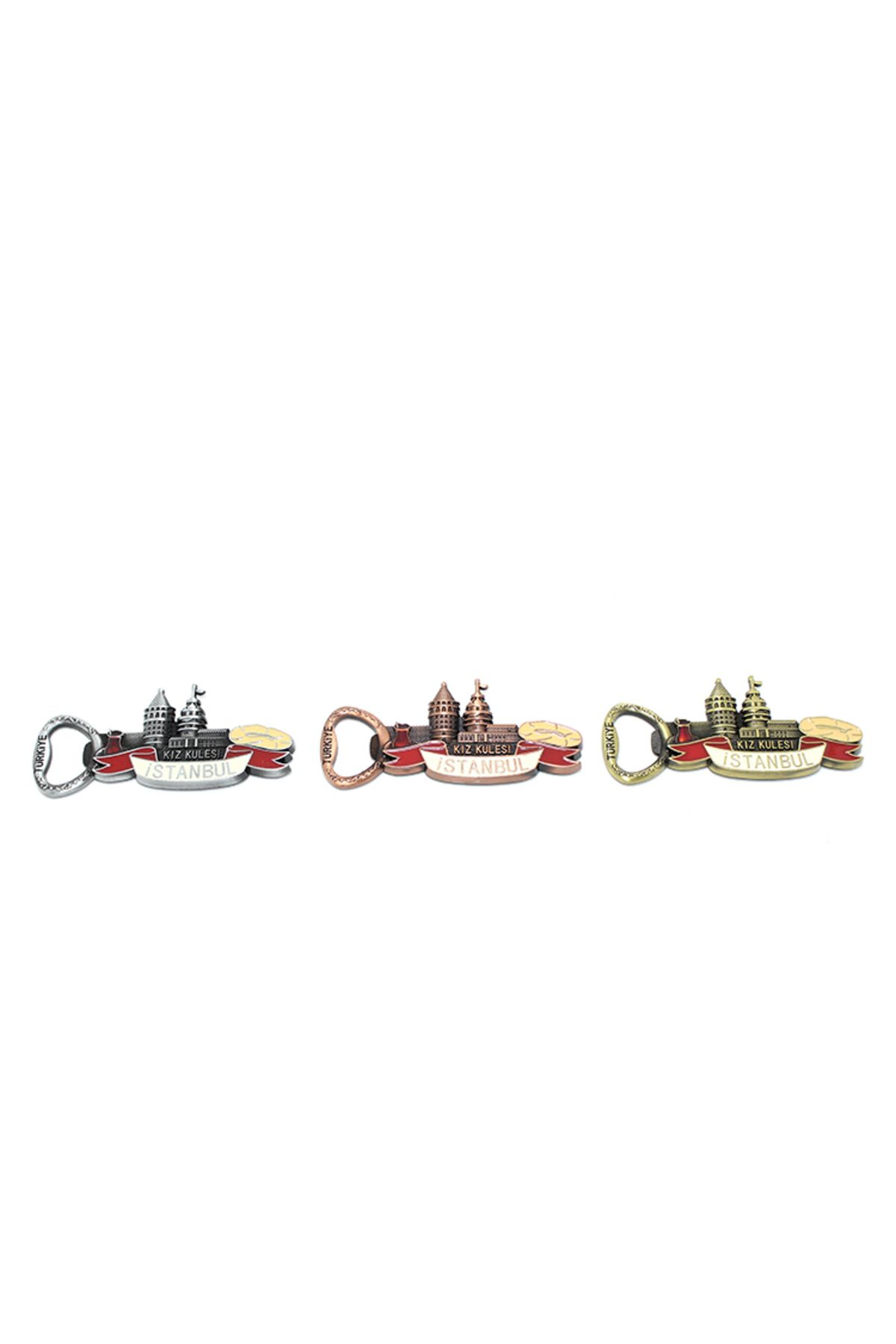 D&M Life Collection Metal İstanbul Temalı Yöresel Magnet Açacak Model 3