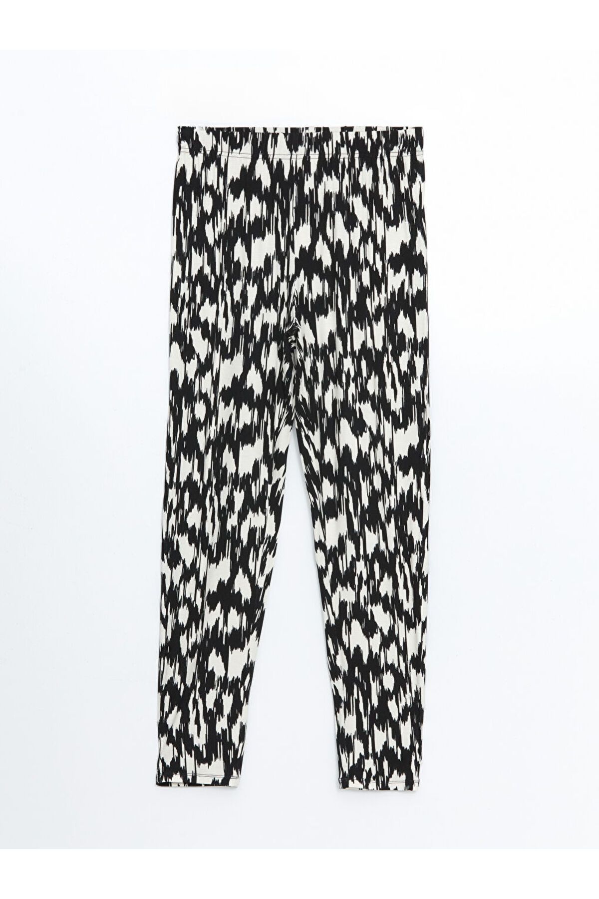 LC Waikiki-Sparkling Selections from Shining Store |   Patterned Women's Trousers with Elastic Waistband 1
