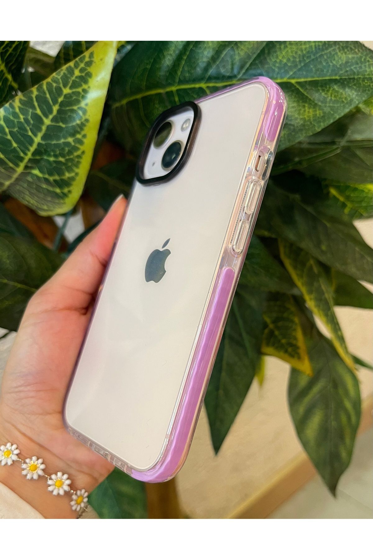 RİZVO Iphone 14 PLUS Uyumlu Impact Serisi Lüks Darbe Emici Kaymaz Esnek Silikon Şeffaf Kılıf