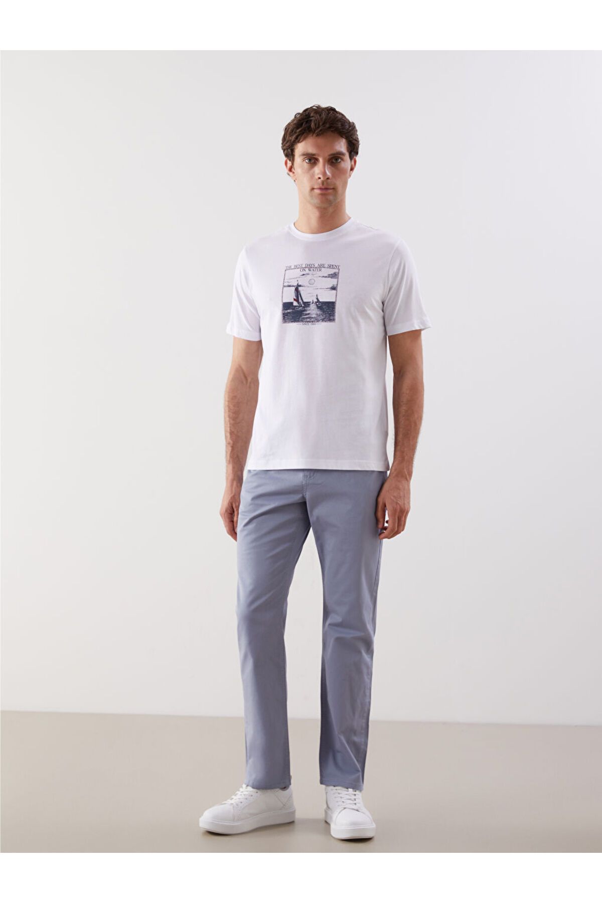 LC Waikiki Yeni Sezon Standart Kalip Gabardin Erkek Chino Pantolon - S5CV51Z8