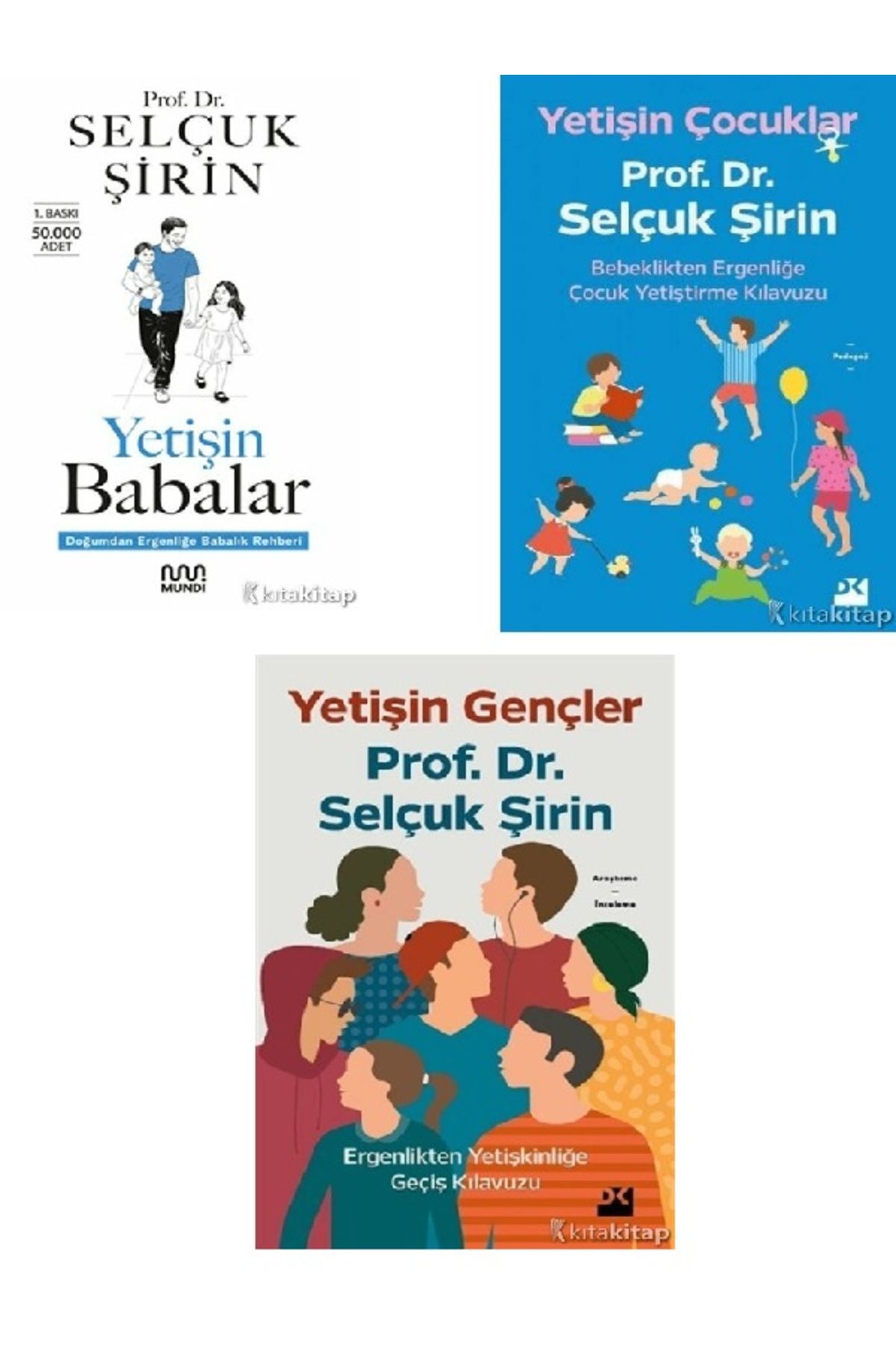 Destek Yayınları Yetişin Babalar-Yetişin Çocuklar-Yetişin Gençler-Selçuk Şirin 3 KİTAP (ÜCRETSİZ KARGO)
