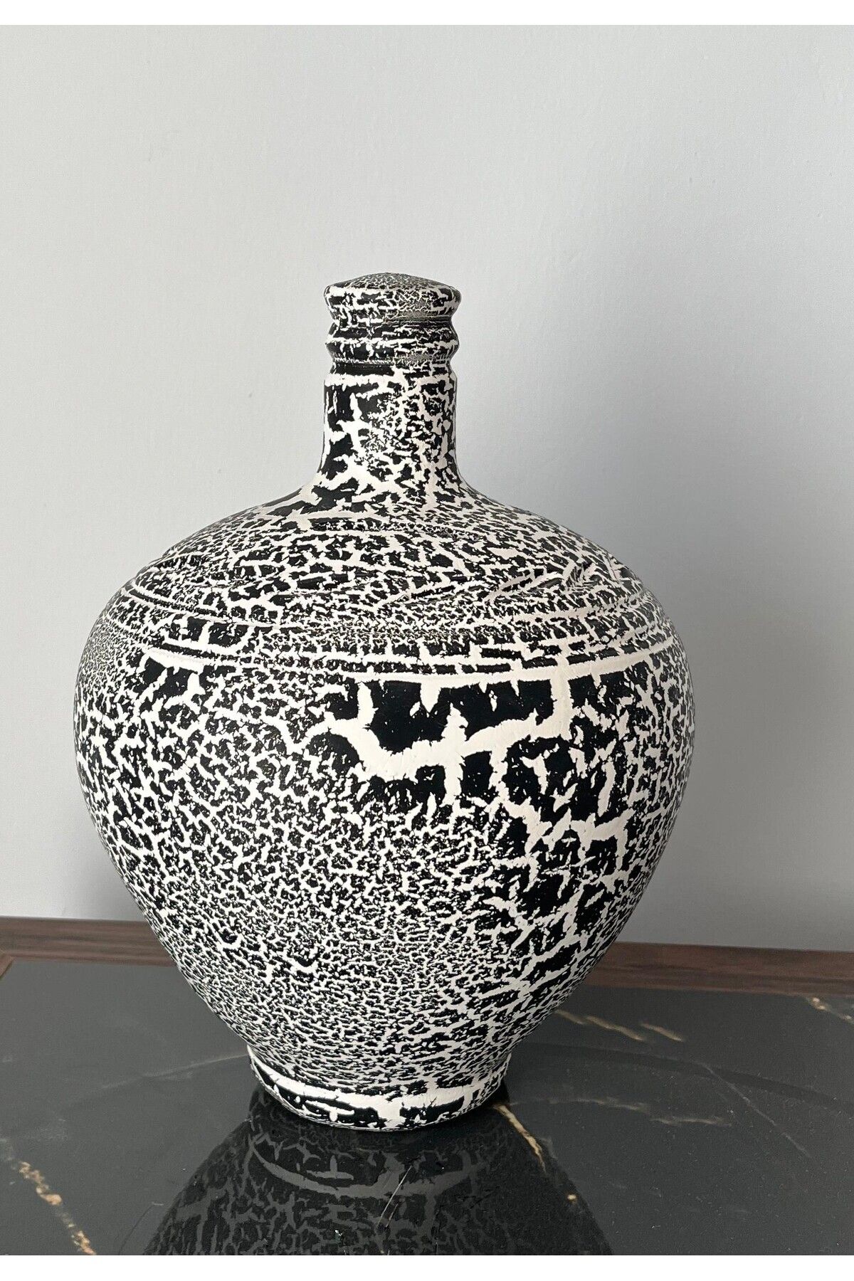 ARKHERA-Patterned Plaster Piggy Bank Patterned Medium Size Cannot Be Opened Without Breaking 1