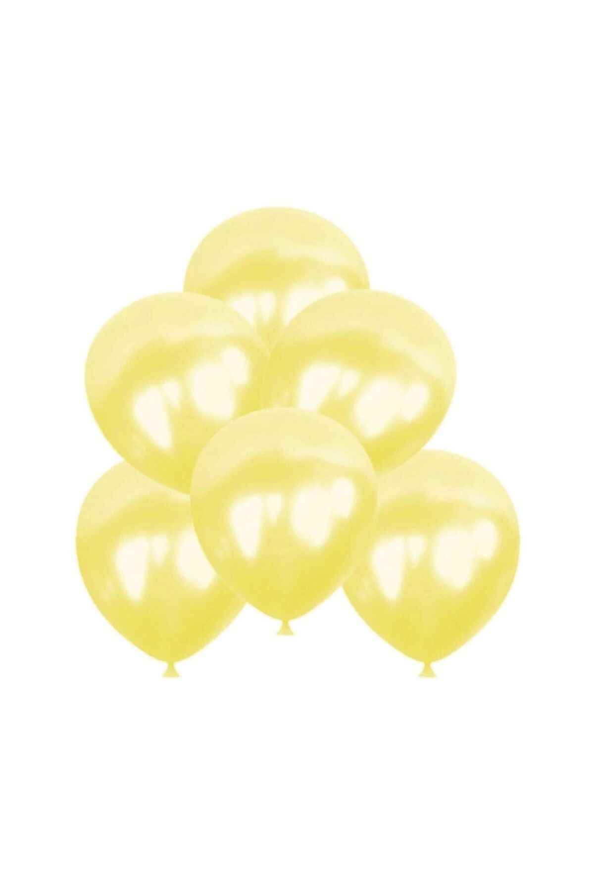 PARTİMİO PARTİ MALZEMELERİ 10'lu Metalik Krem Balon 12'' 30cm