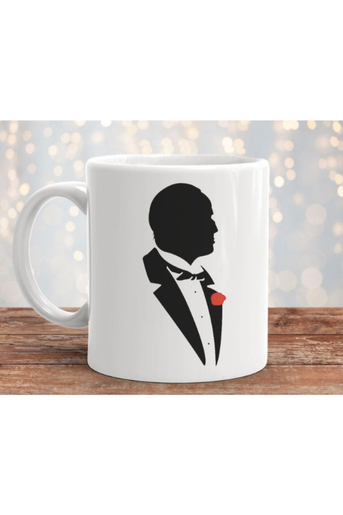 sielta The Godfather Tasarım Baskılı Porselen Kupa Bardak