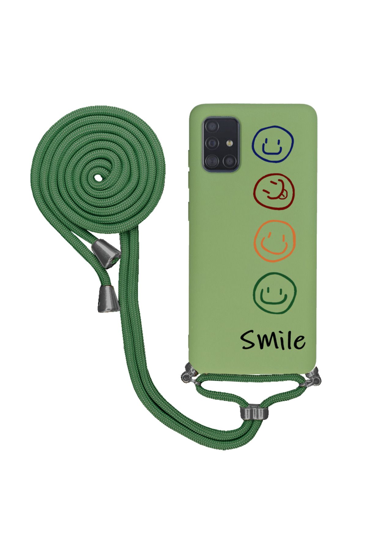 Royaleks Samsung A71 İpli Lansman Kılıf - Smile