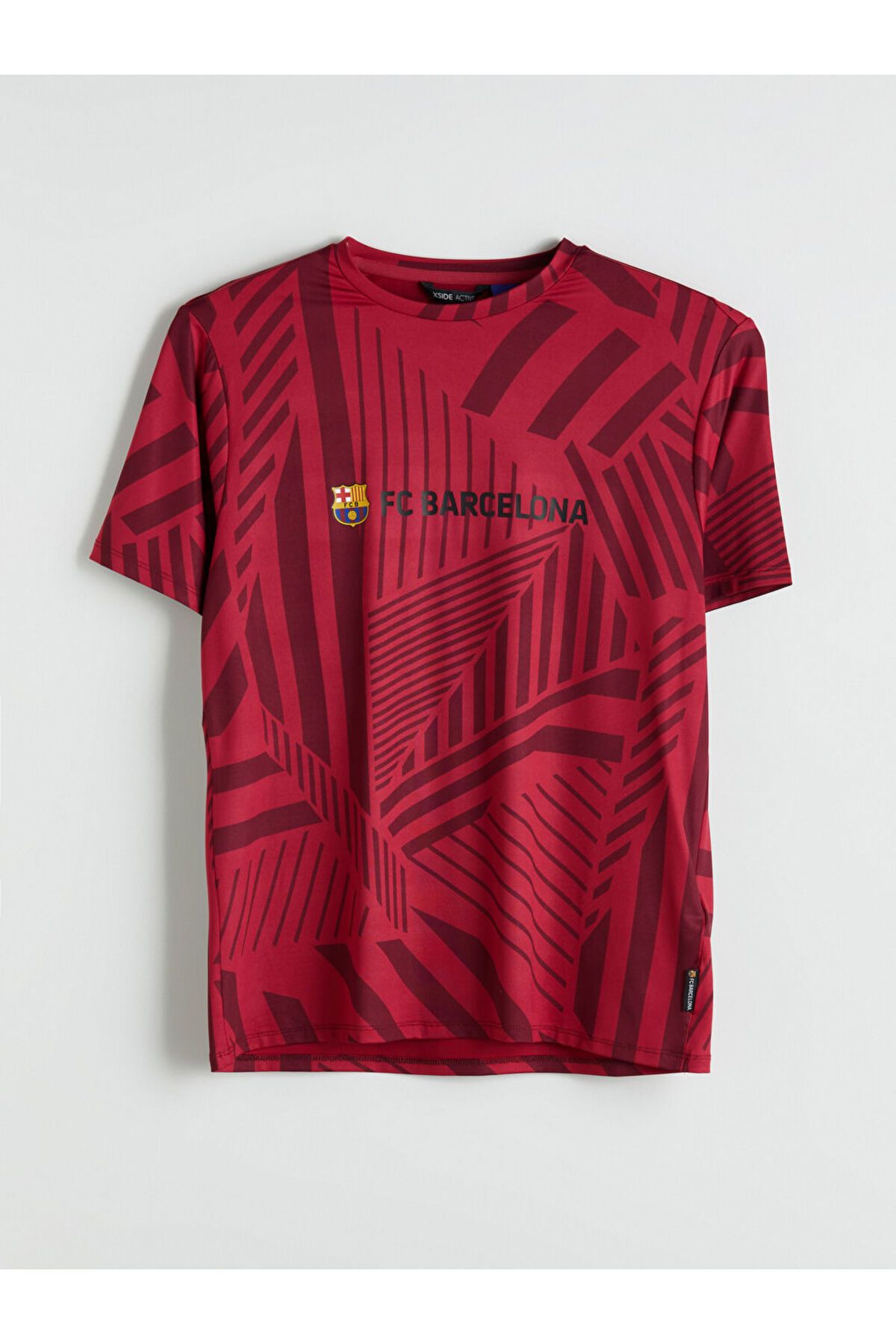 LC Waikiki Yeni Sezon Bisiklet Yaka Barcelona Baskili Erkek Taraftar Tisort - S5NJ48Z8
