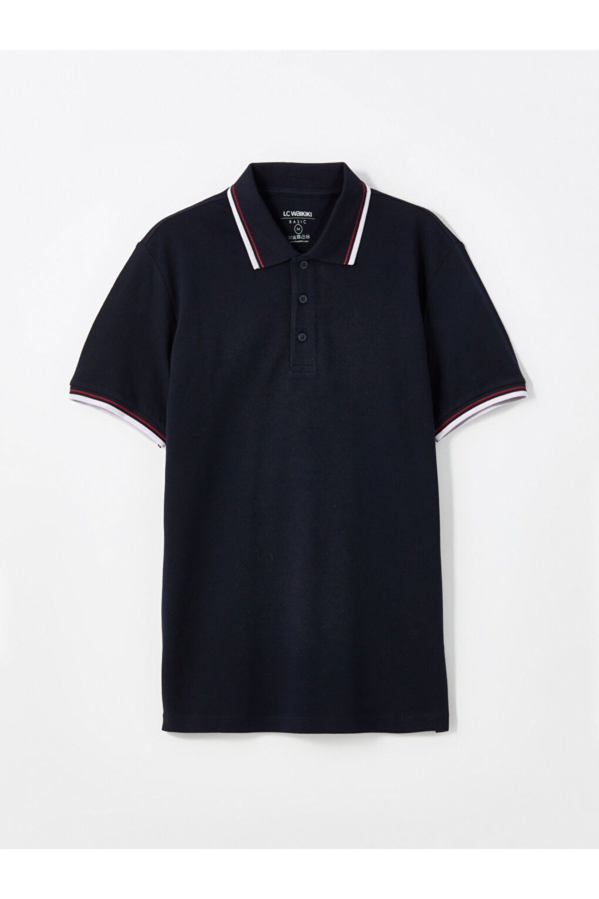 LC Waikiki Yeni Sezon Polo Yaka Kisa Kollu Pike Erkek Tisort - S52844Z8