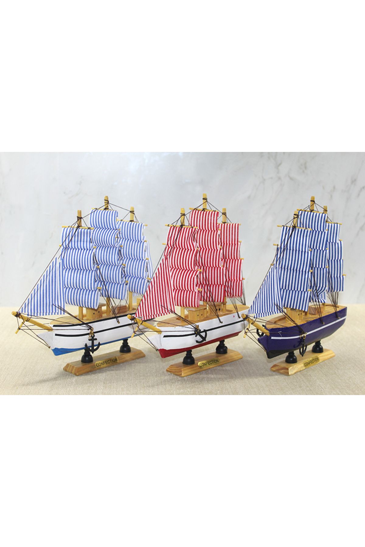 D&M Life Collection Ahşap Gemi Model 2