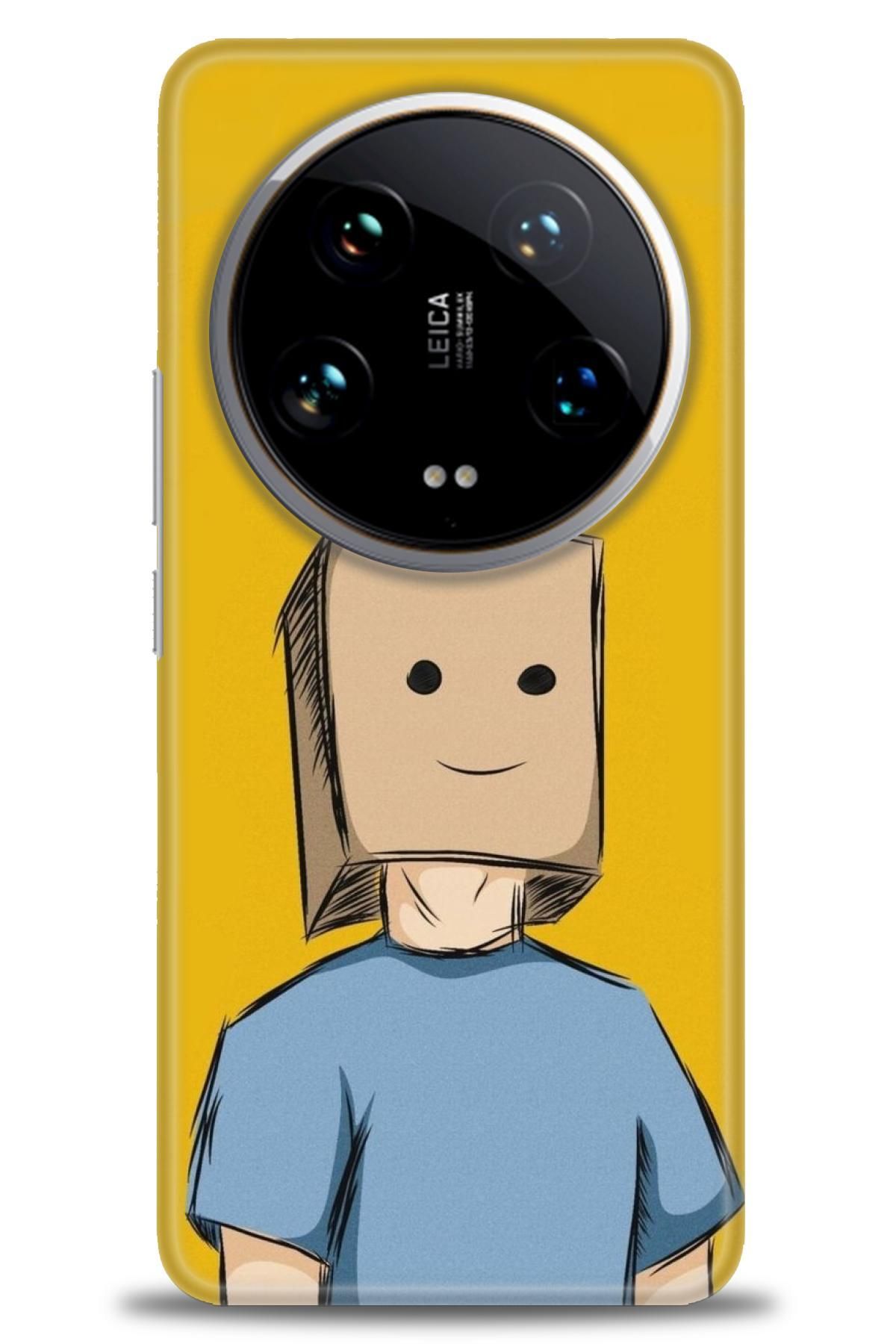 CooperTech Xiaomi Mi 14 Ultra İle Uyumlu HD Baskılı Desenli Silikon Kılıf - 792