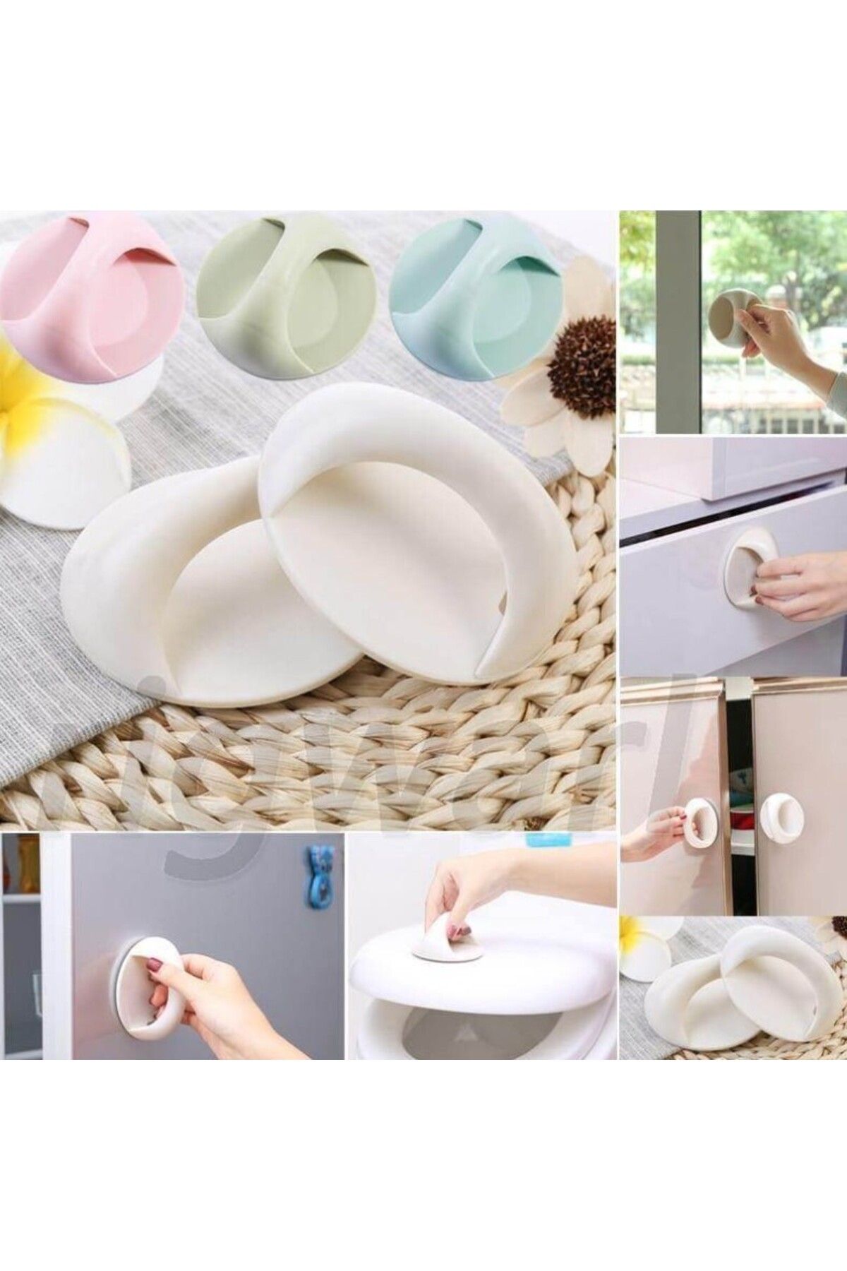 D&M Life Collection Çok Amaçlı Yapışkanlı Kulp Tutacak