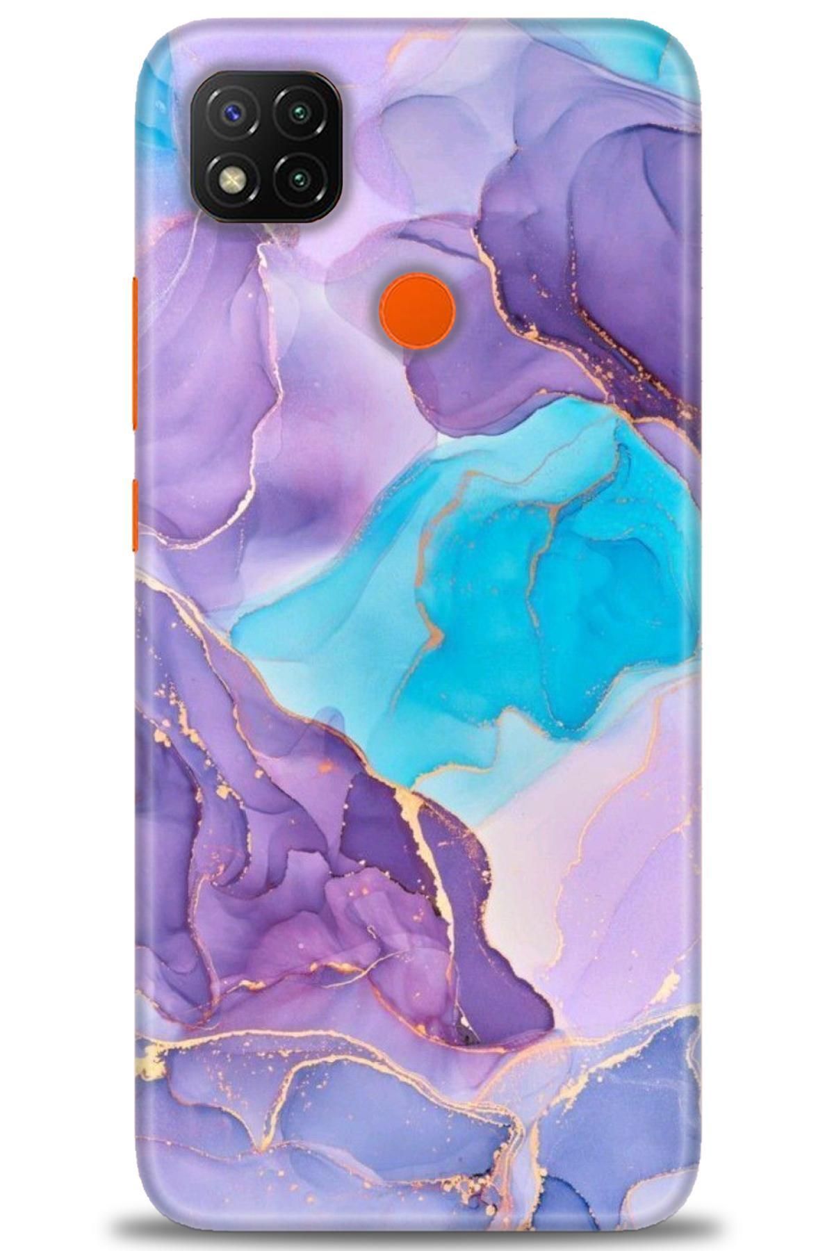 CooperTech Xiaomi Redmi 9C İle Uyumlu HD Baskılı Desenli Silikon Kılıf - 802