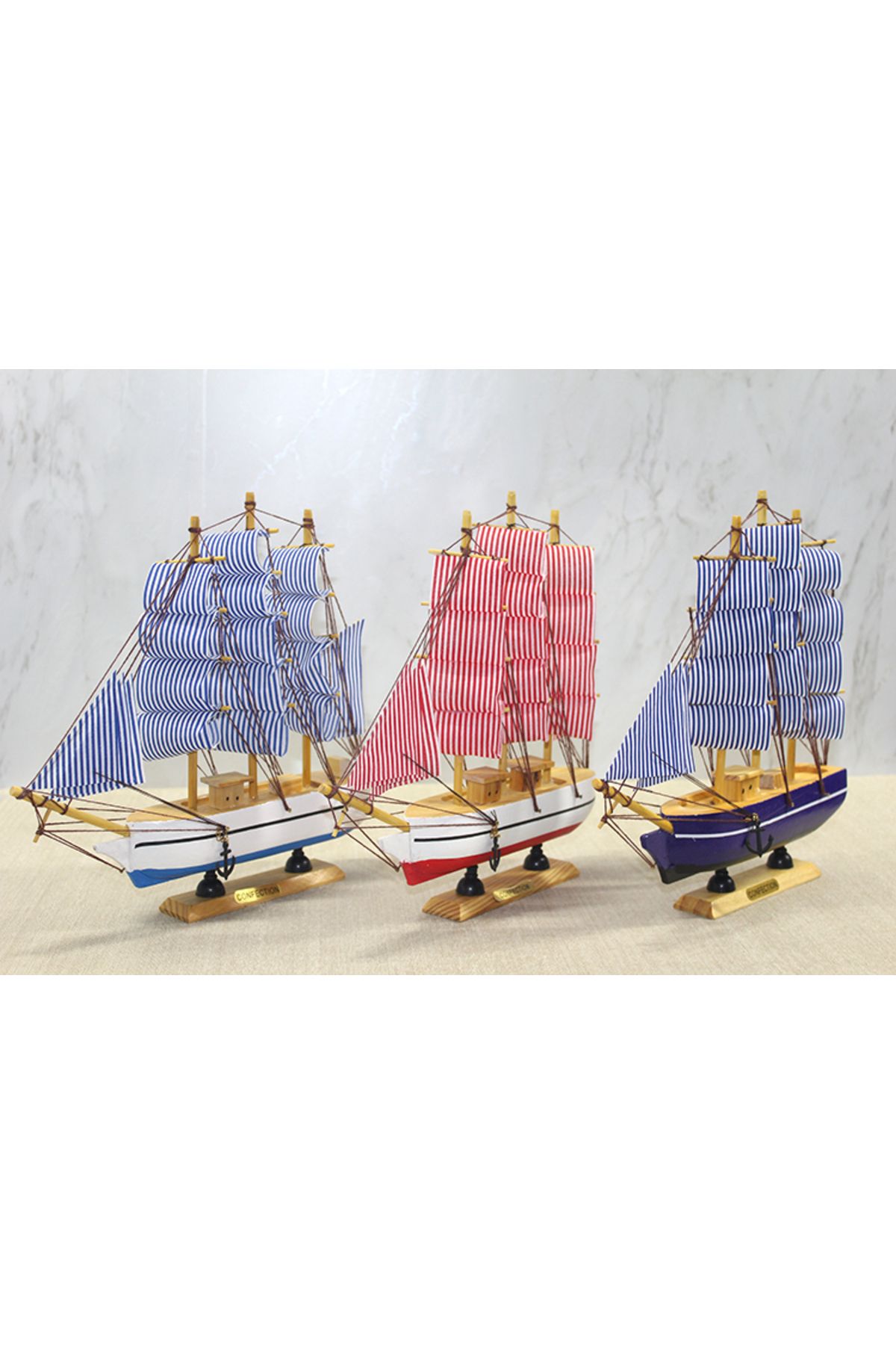 D&M Life Collection Ahşap Gemi Model 3