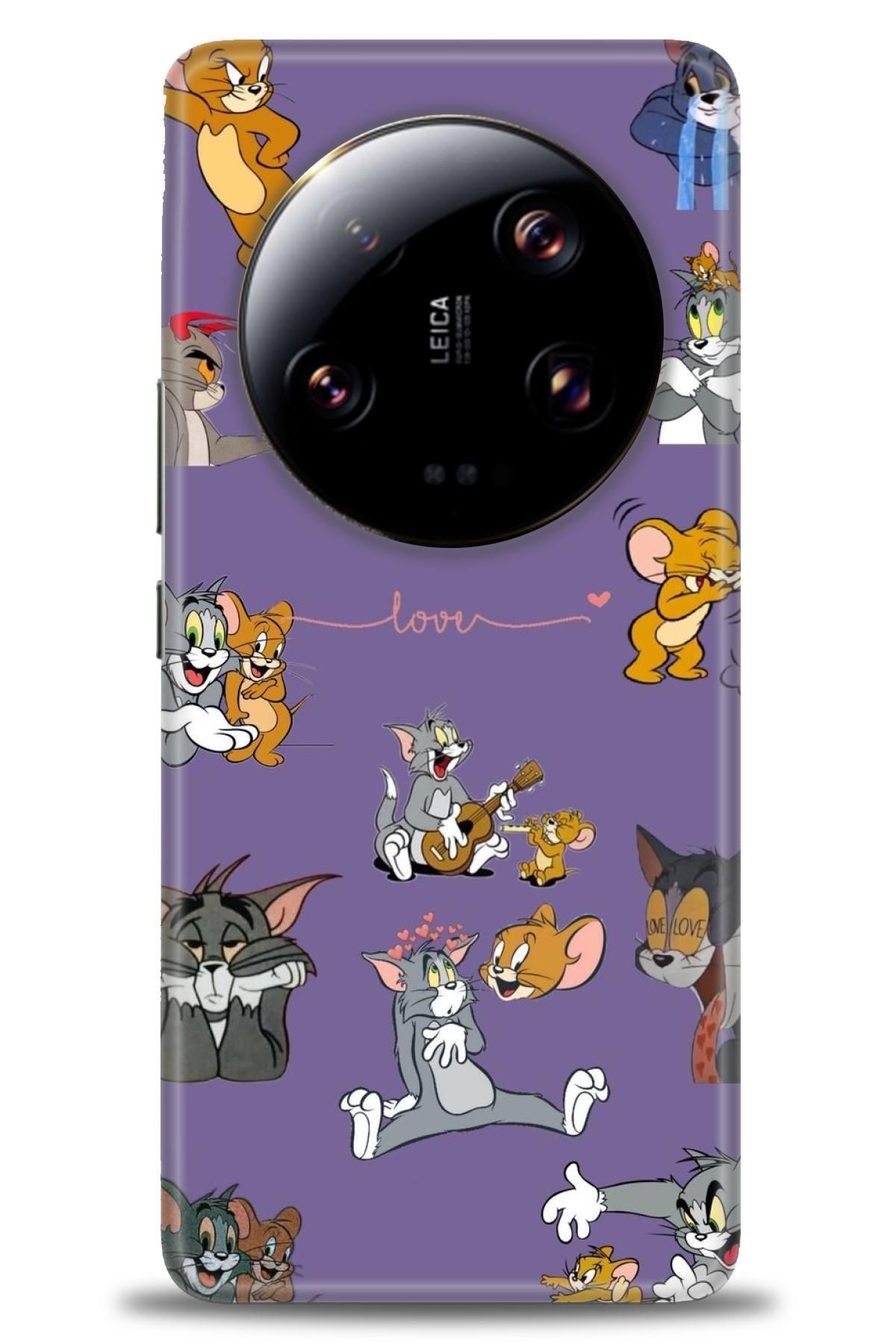 CooperTech Xiaomi Mi 13 Ultra İle Uyumlu HD Baskılı Desenli Silikon Kılıf - 422