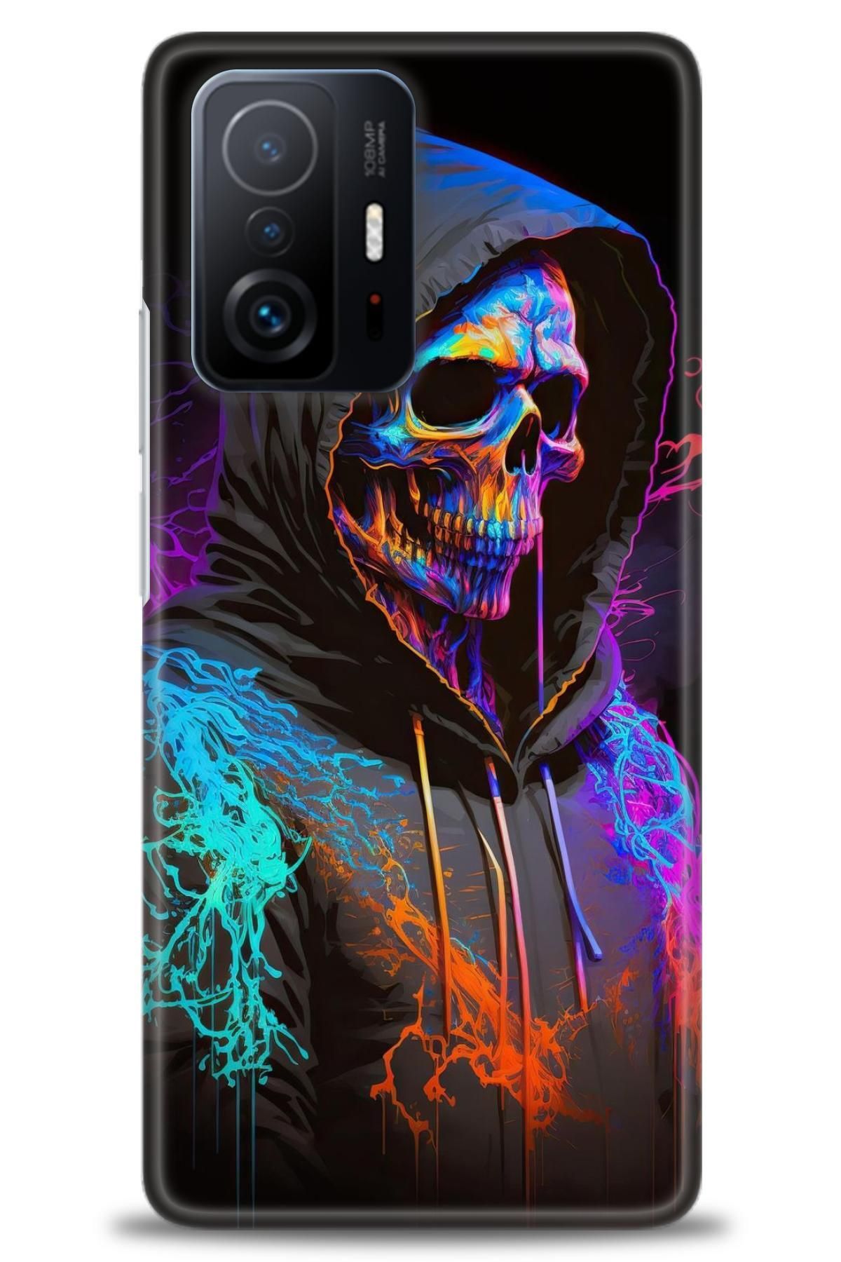 CooperTech Xiaomi Mi 11T Pro İle Uyumlu HD Baskılı Desenli Silikon Kılıf - 912