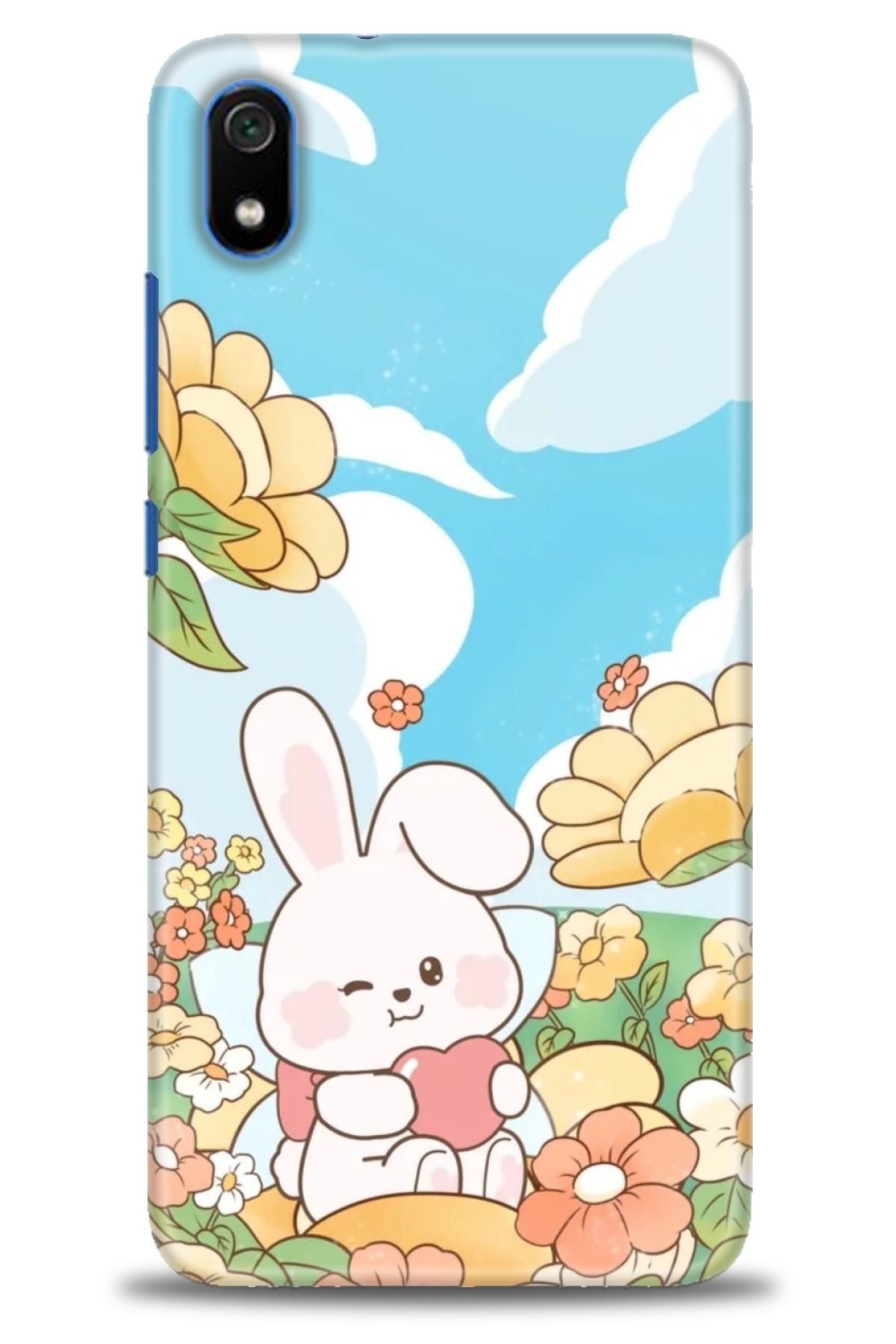 CooperTech Xiaomi Redmi 7A İle Uyumlu HD Baskılı Desenli Silikon Kılıf - 92