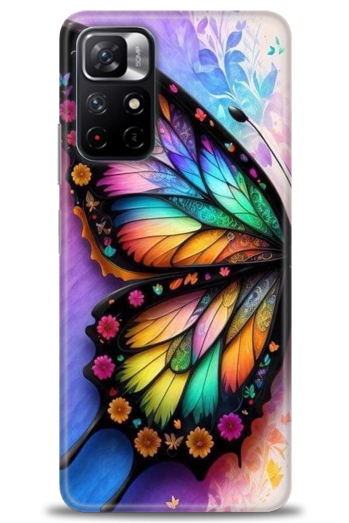 CooperTech Xiaomi Redmi Note 11 / 11S İle Uyumlu HD Baskılı Desenli Silikon Kılıf - 182