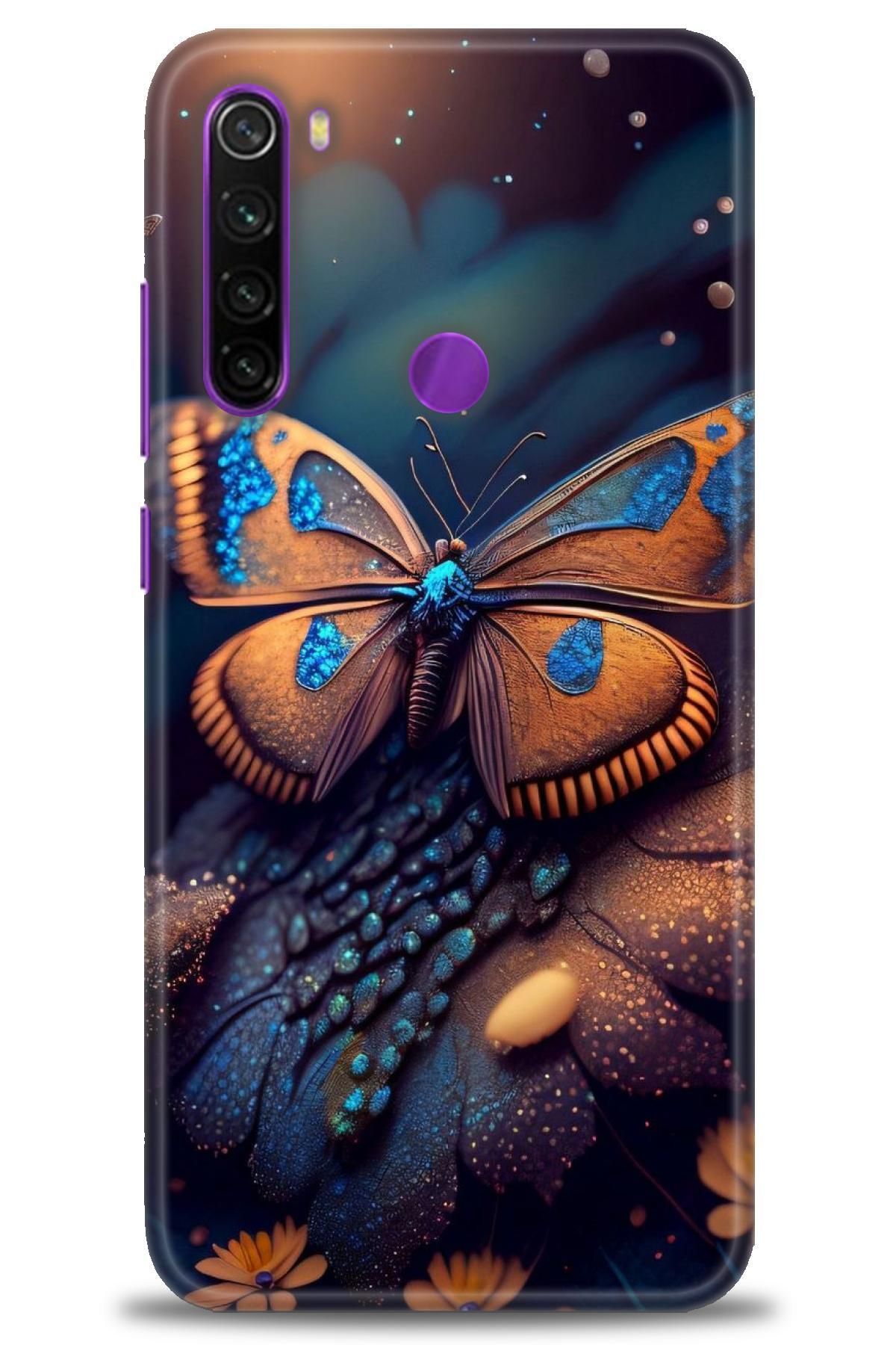 CooperTech Xiaomi Redmi Note 8 İle Uyumlu HD Baskılı Desenli Silikon Kılıf - 932