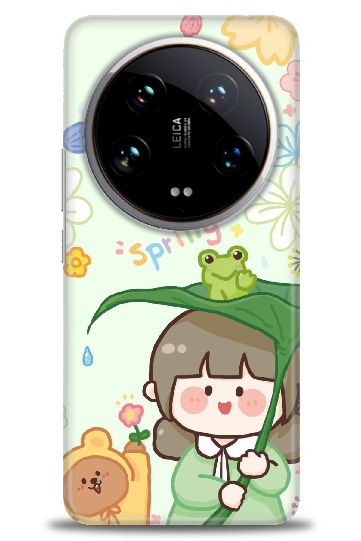 CooperTech Xiaomi Mi 14 Ultra İle Uyumlu HD Baskılı Desenli Silikon Kılıf - 962