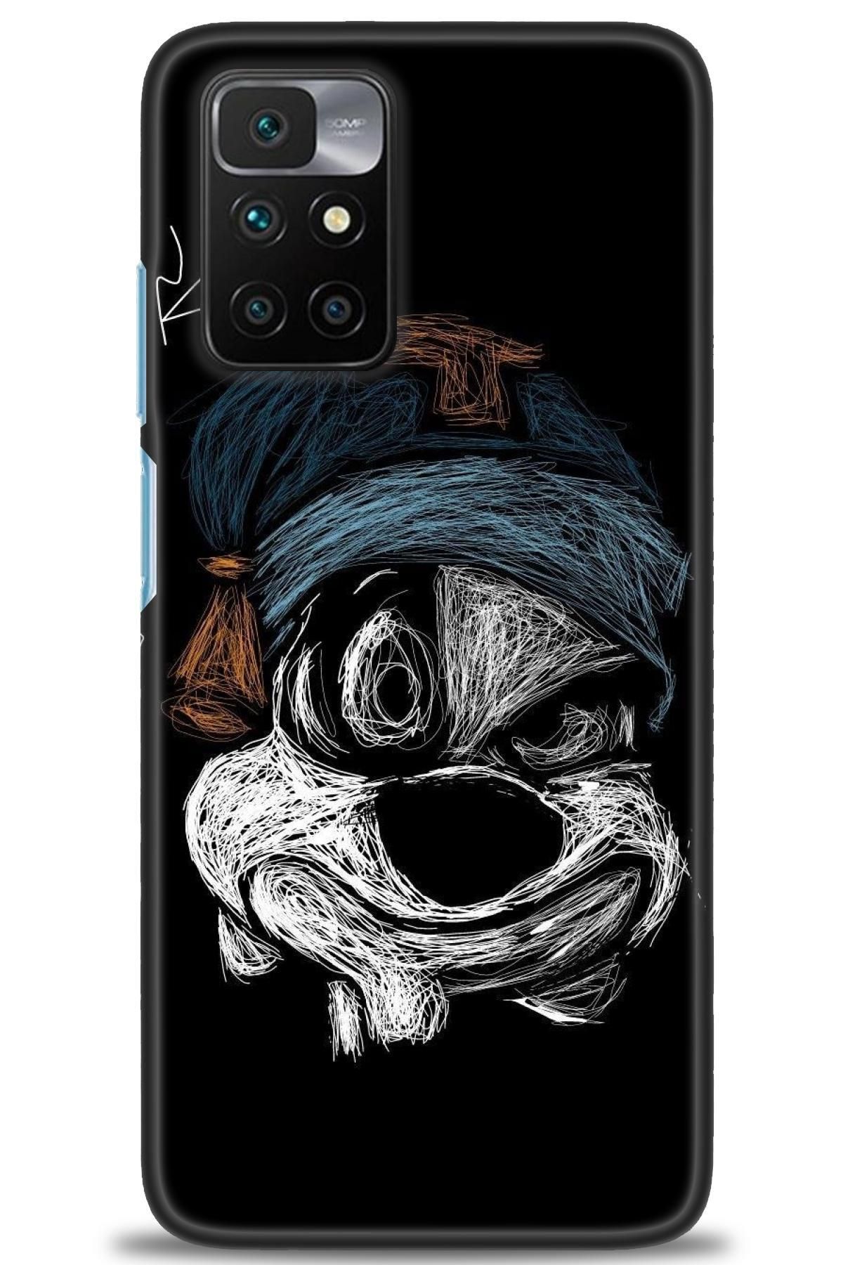 CooperTech Xiaomi Redmi 10 İle Uyumlu HD Baskılı Desenli Silikon Kılıf - 942