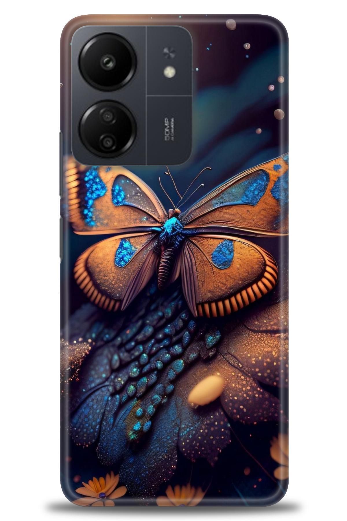 CooperTech Xiaomi Redmi 13C İle Uyumlu HD Baskılı Desenli Silikon Kılıf - 932