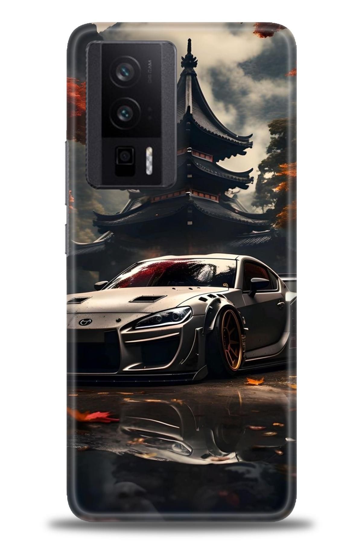 CooperTech Xiaomi Poco F5 Pro İle Uyumlu HD Baskılı Desenli Silikon Kılıf - 242