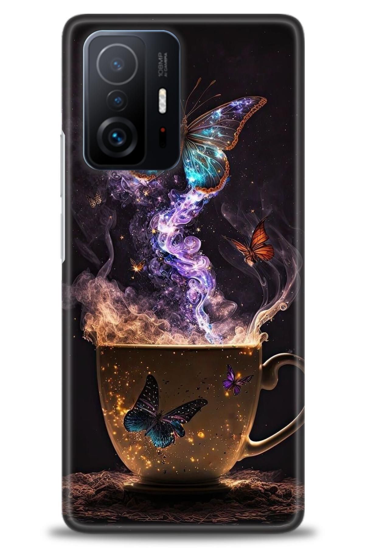 CooperTech Xiaomi Mi 11T İle Uyumlu HD Baskılı Desenli Silikon Kılıf - 612
