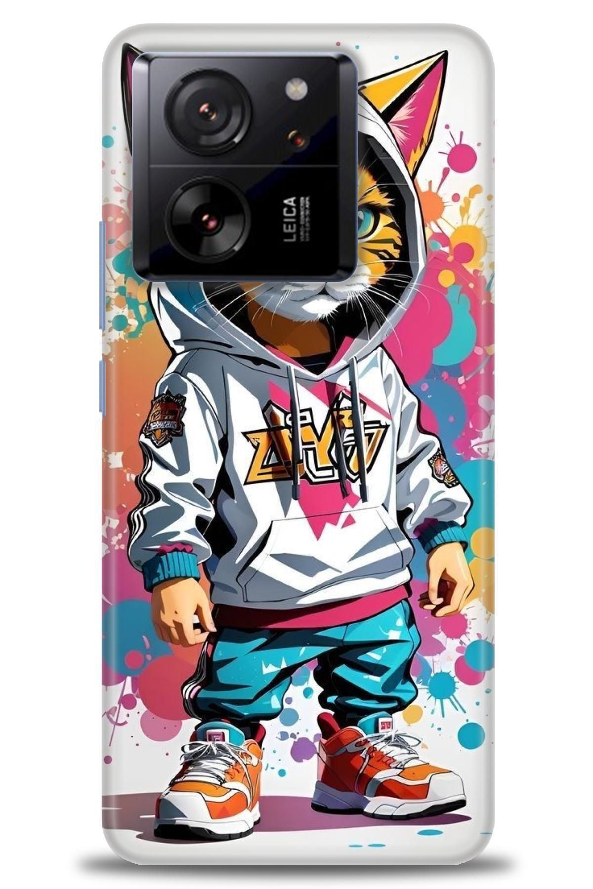 CooperTech Xiaomi Mi 13T Pro İle Uyumlu HD Baskılı Desenli Silikon Kılıf - 362