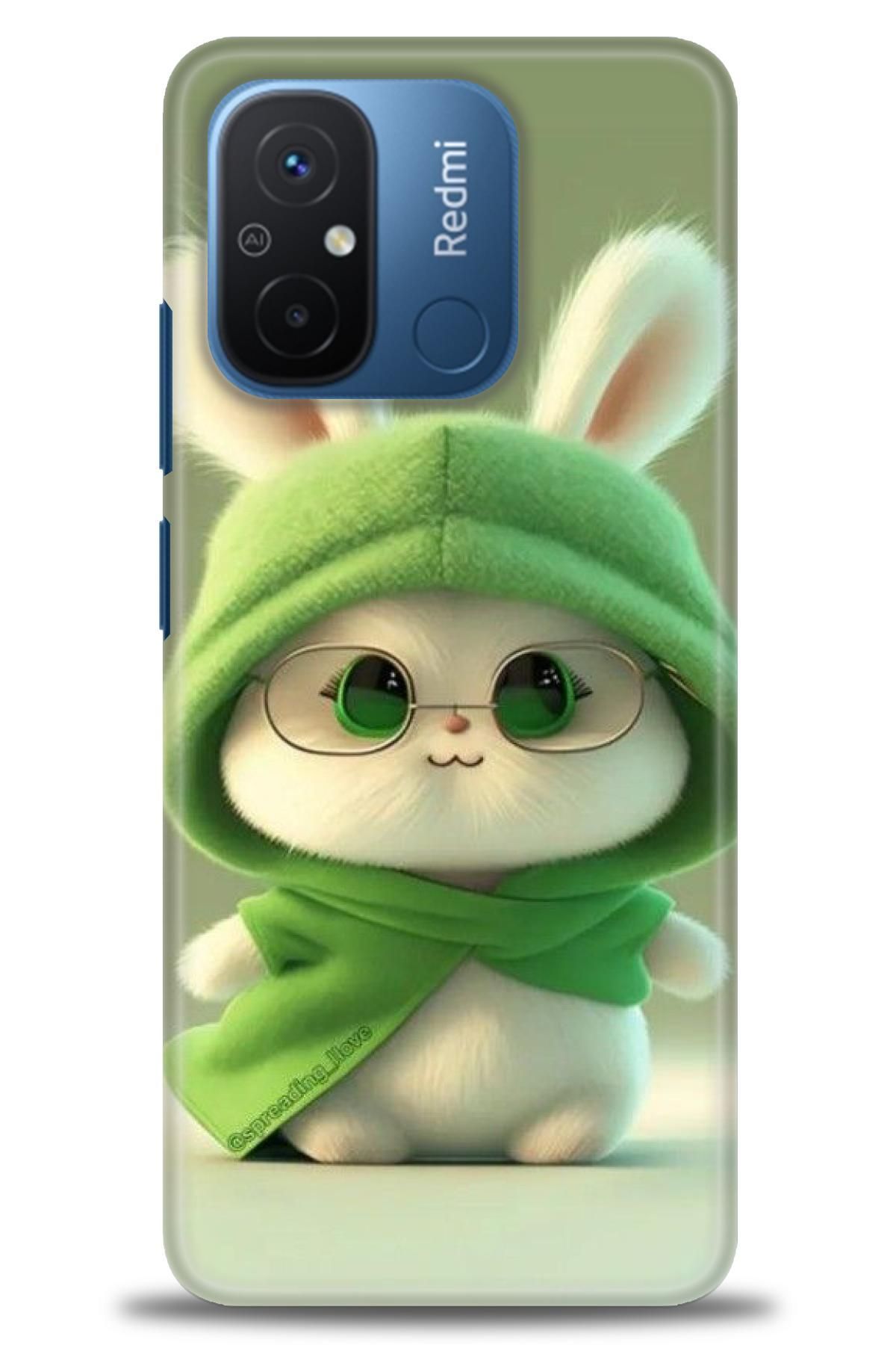 CooperTech Xiaomi Redmi 12C İle Uyumlu HD Baskılı Desenli Silikon Kılıf - 592