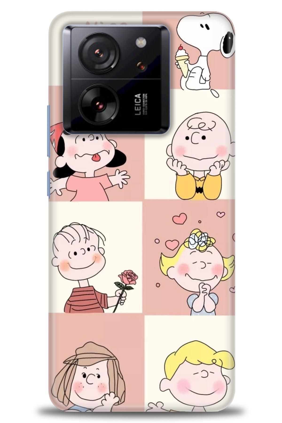 CooperTech Xiaomi Mi 13T İle Uyumlu HD Baskılı Desenli Silikon Kılıf - 162