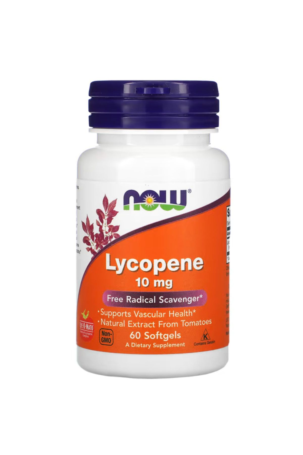 Now Foods , Lycopene, 10 mg, 60 Softgels
