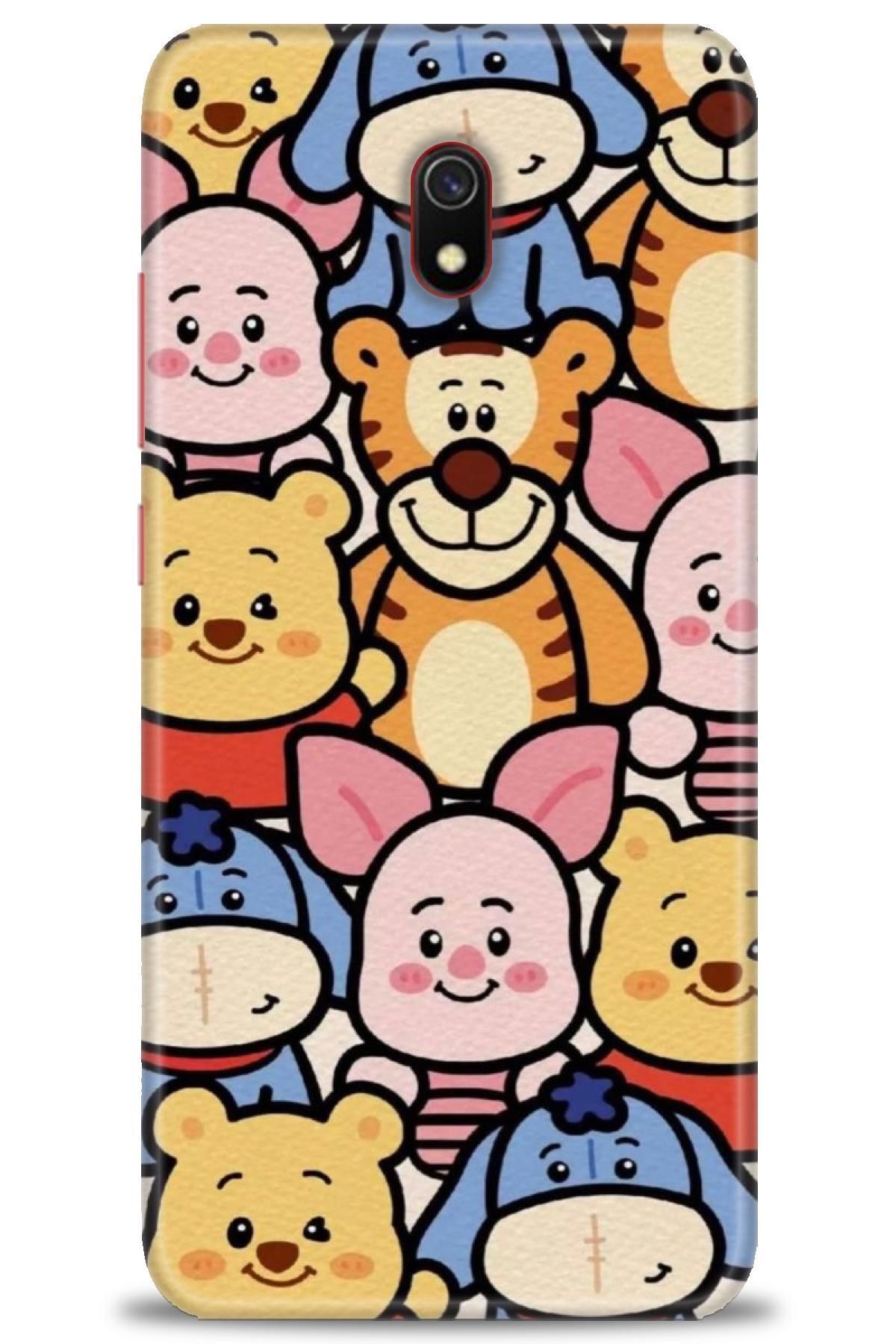 CooperTech Xiaomi Redmi 8A İle Uyumlu HD Baskılı Desenli Silikon Kılıf - 502