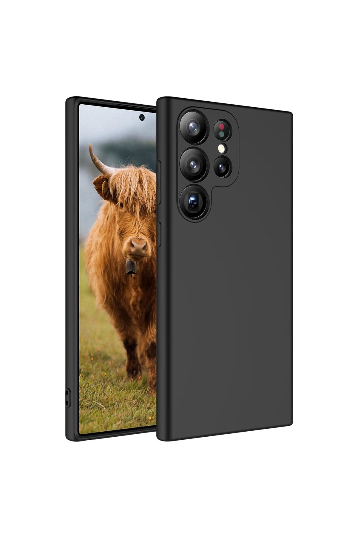 YTSGLOBAL Galaxy S23 Ultra Uyumlu YTSG Mara Lansman Kılıf-Siyah
