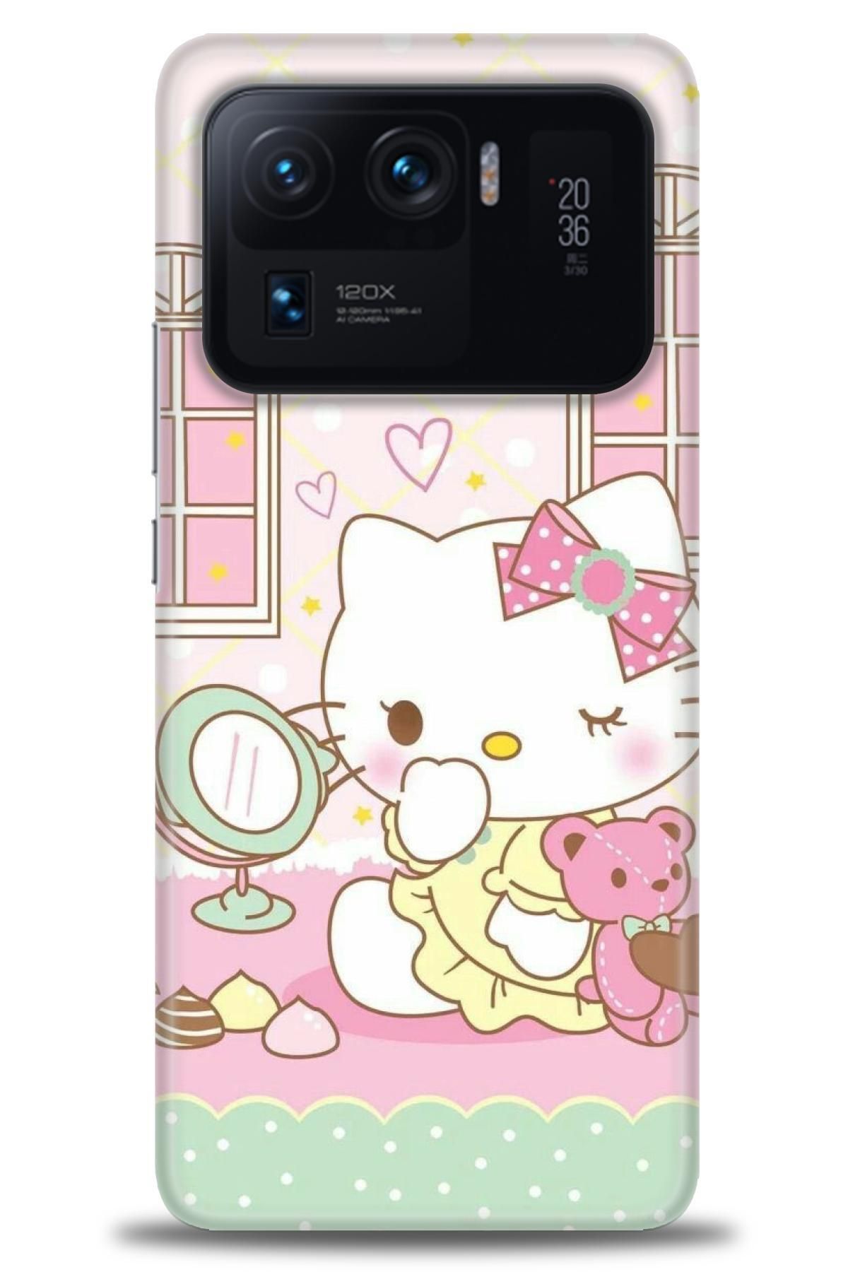 CooperTech Xiaomi Mi 11 Ultra İle Uyumlu HD Baskılı Desenli Silikon Kılıf - 442
