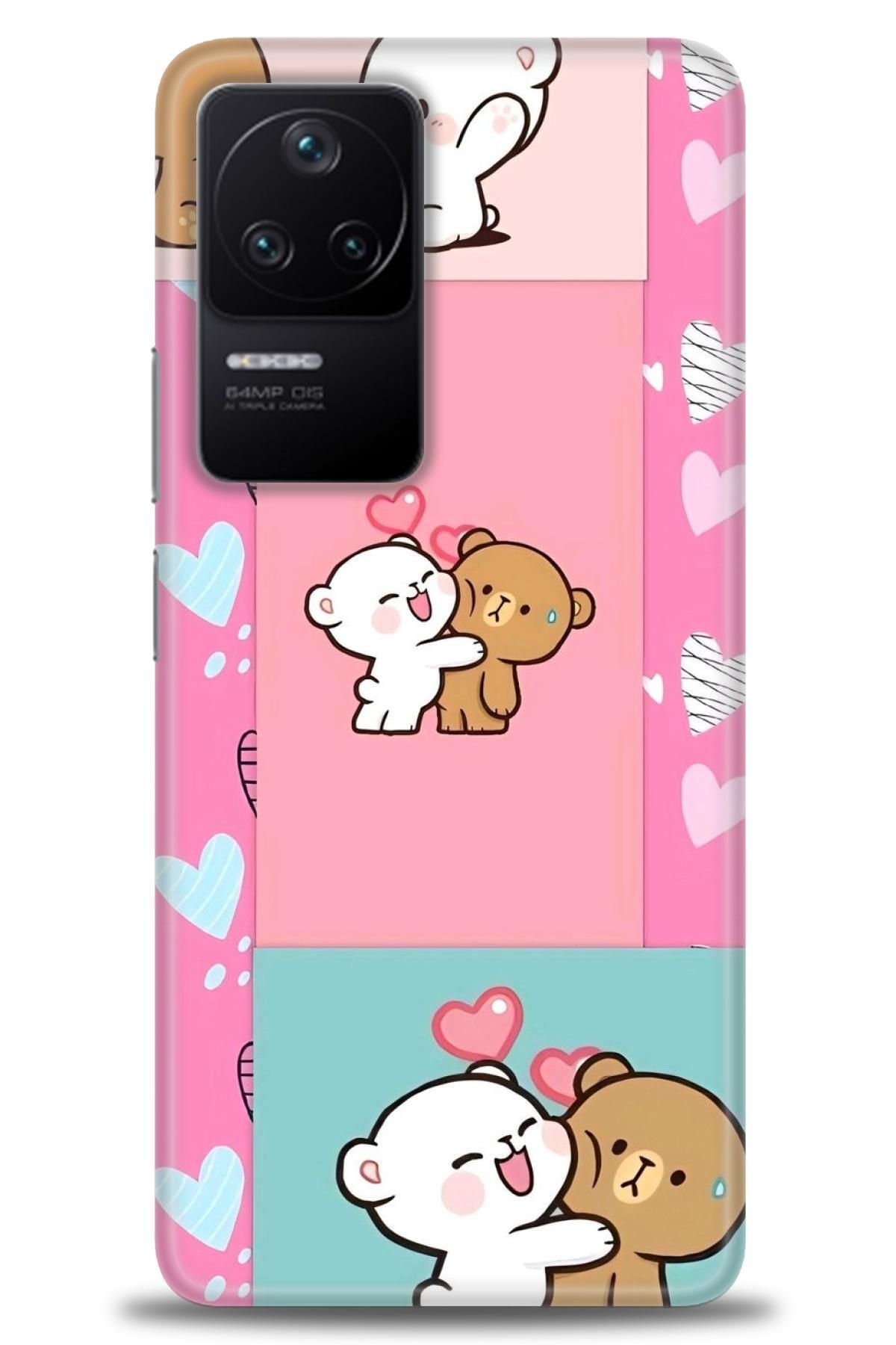 CooperTech Xiaomi Poco F4 İle Uyumlu HD Baskılı Desenli Silikon Kılıf - 812