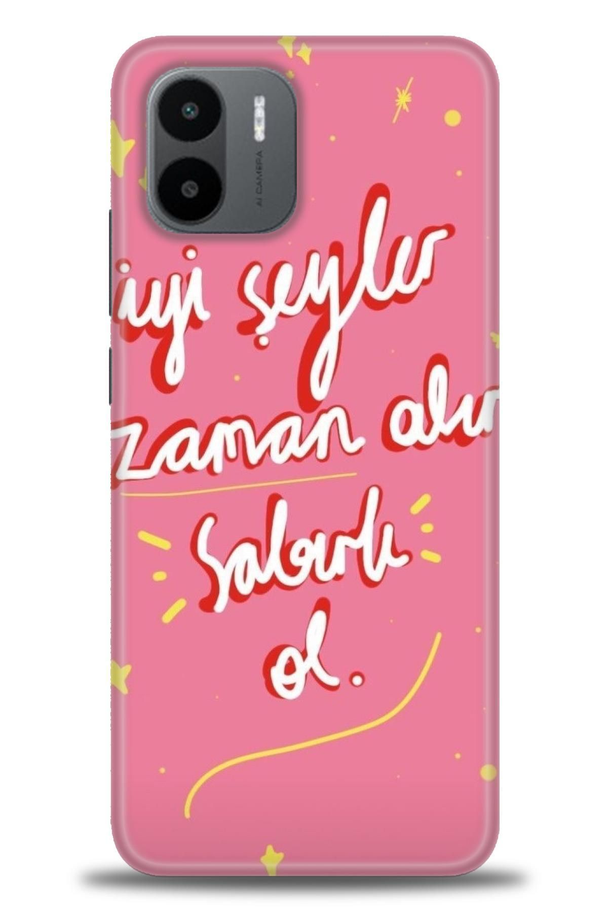 CooperTech Xiaomi Redmi A1 İle Uyumlu HD Baskılı Desenli Silikon Kılıf - 202