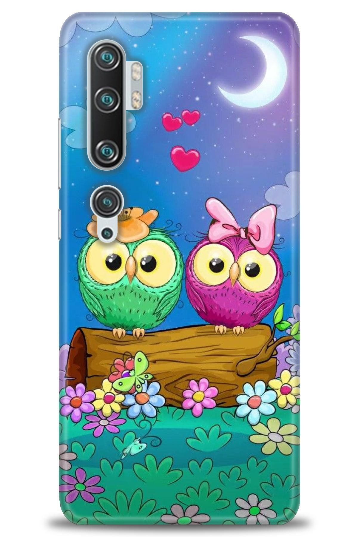 CooperTech Xiaomi Mi Note 10 İle Uyumlu HD Baskılı Desenli Silikon Kılıf - 192