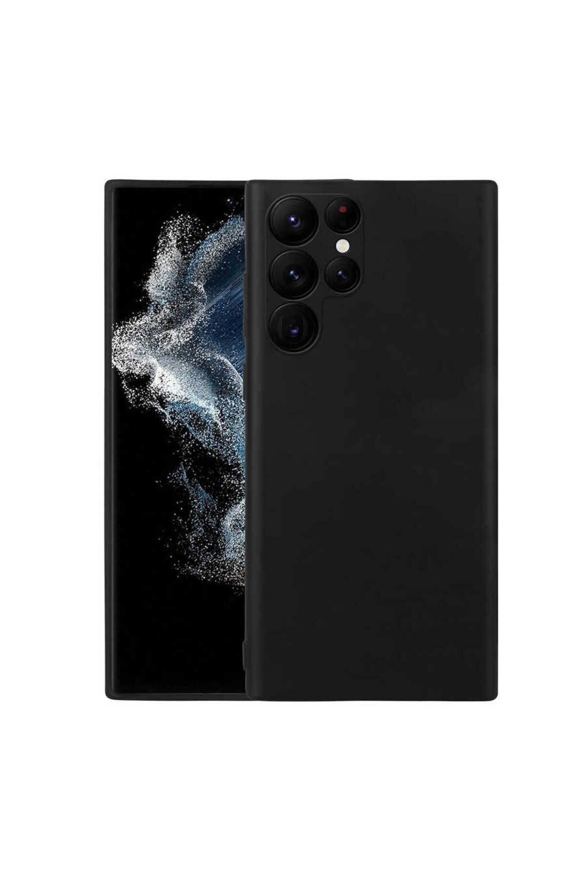YTSGLOBAL Galaxy S22 Ultra Uyumlu YTSG Mara Lansman Kılıf-Siyah