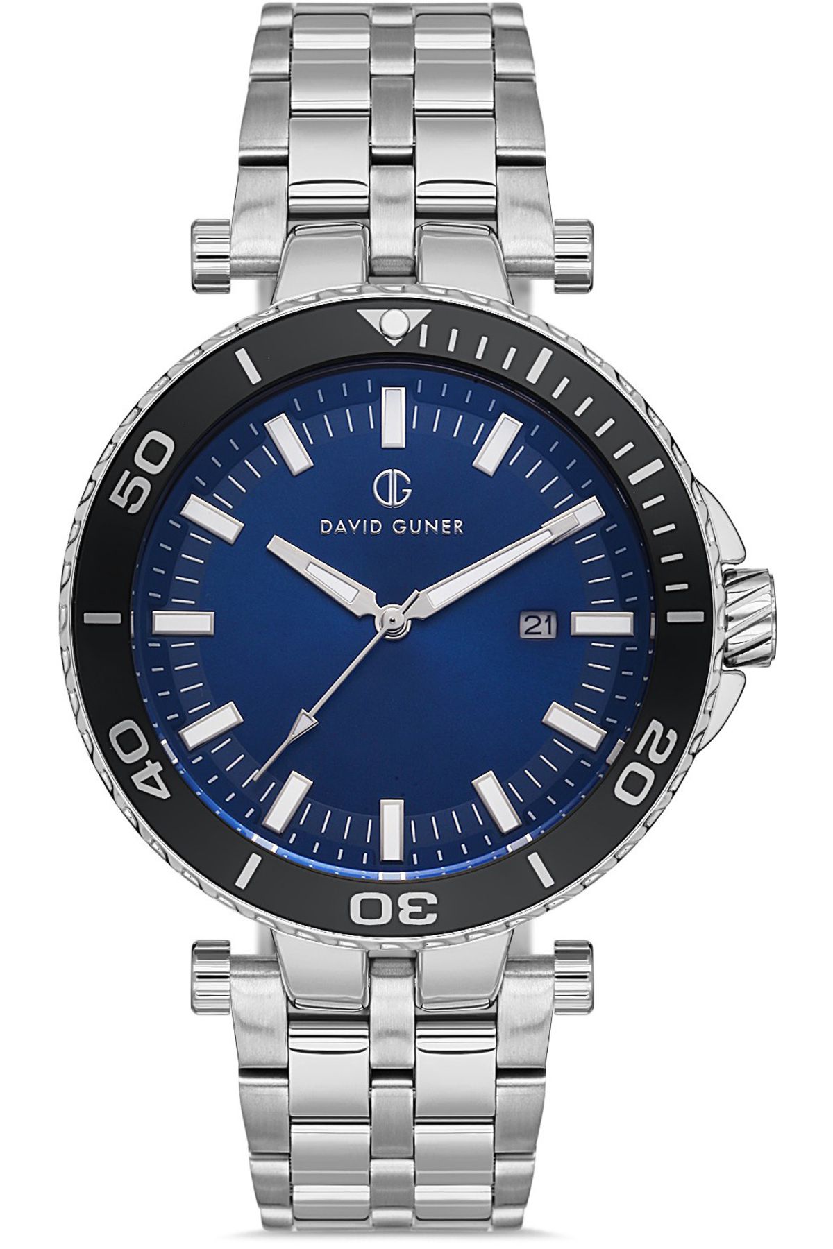 DAVID GUNER DAVİD GÜNER ERKEK KOL SAATİ DG-8393GA-A3 43 MM Metal