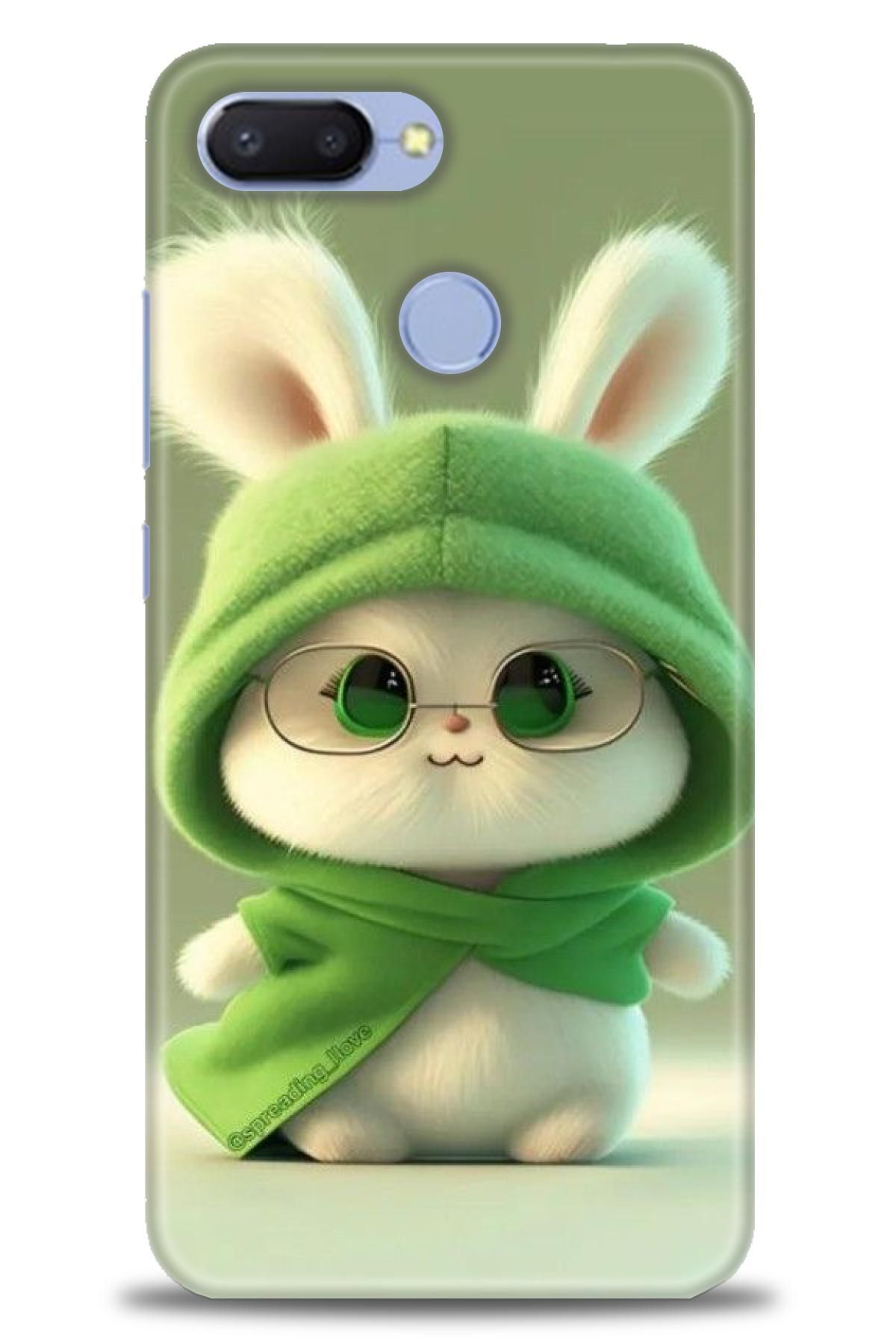 CooperTech Xiaomi Redmi 6 İle Uyumlu HD Baskılı Desenli Silikon Kılıf - 592
