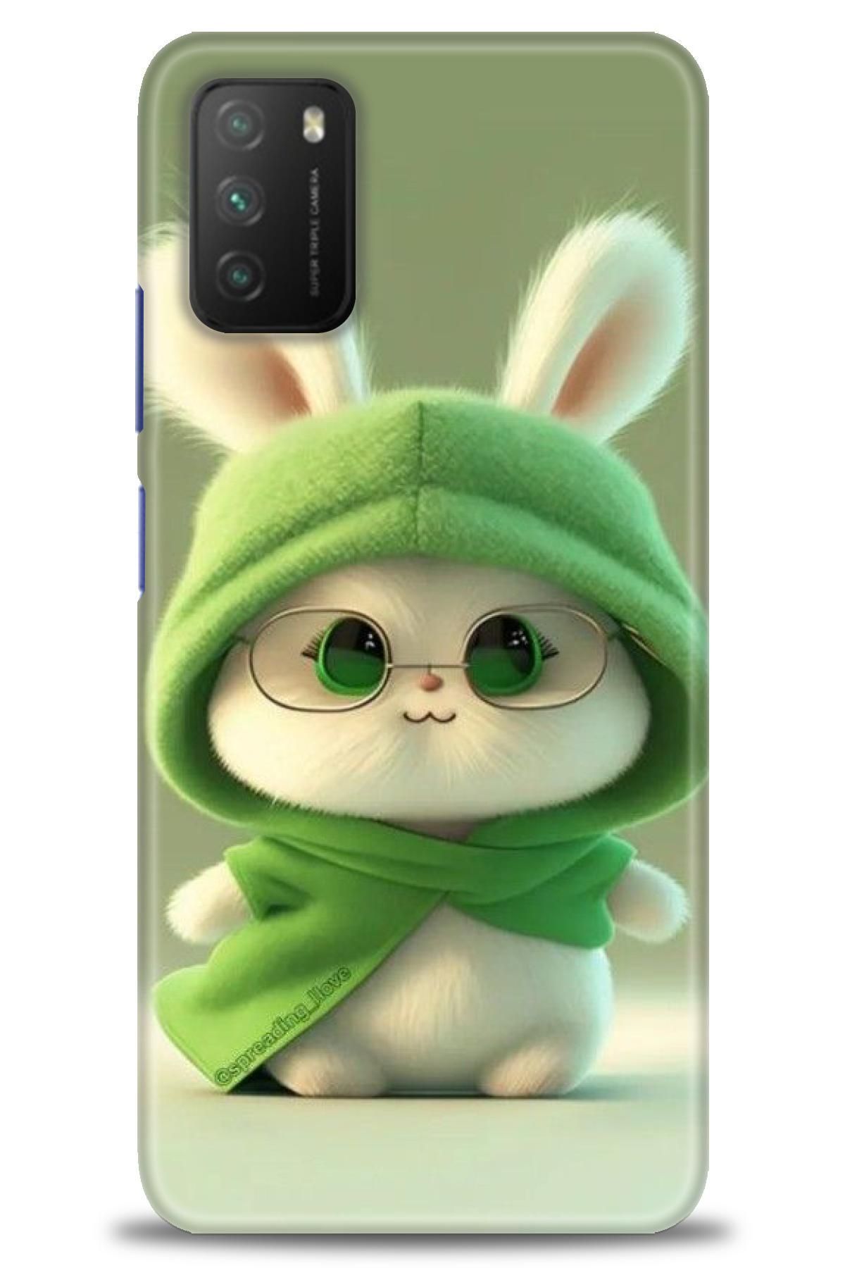 CooperTech Xiaomi Poco M3 İle Uyumlu HD Baskılı Desenli Silikon Kılıf - 592
