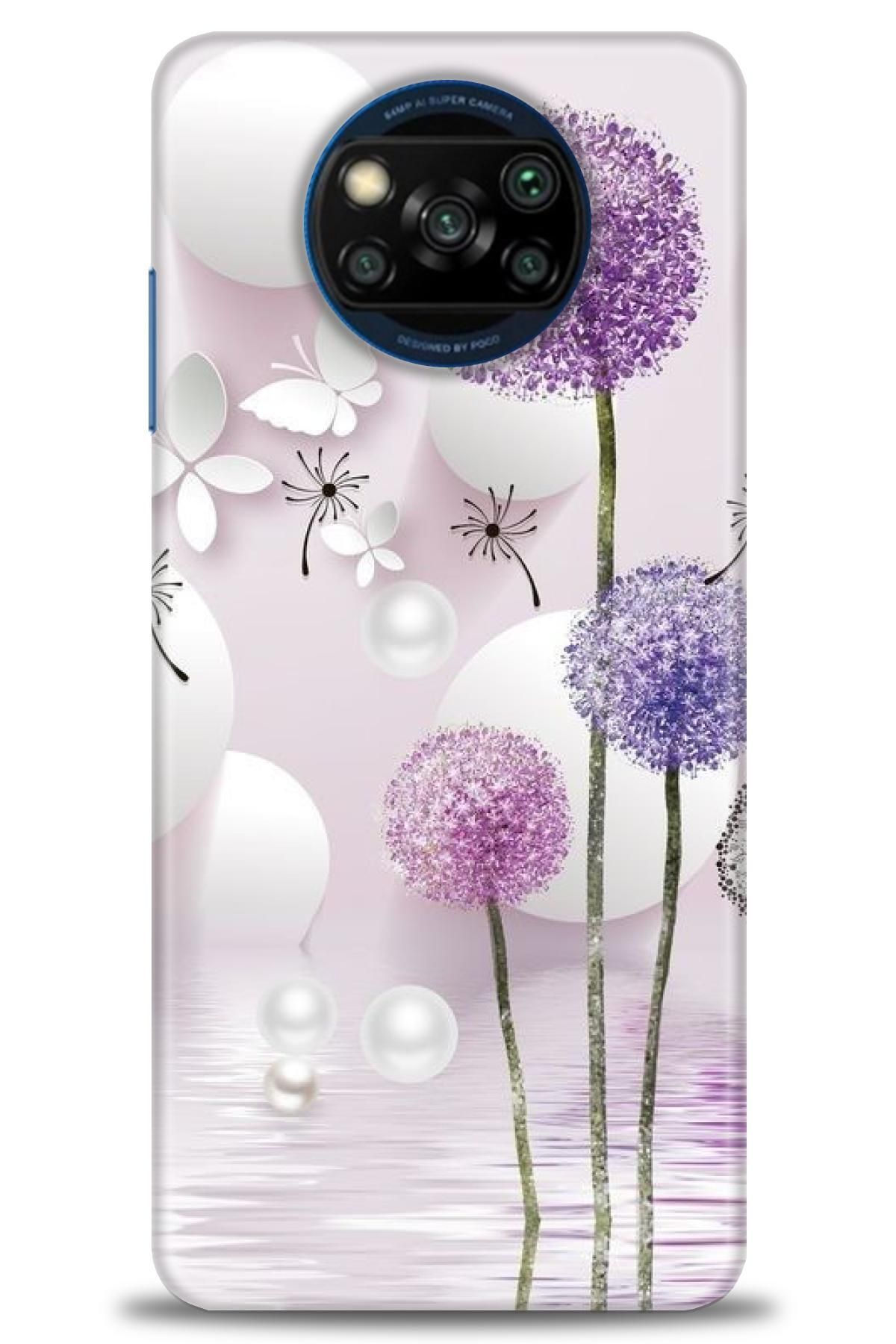 CooperTech Xiaomi Poco X3 NFC İle Uyumlu HD Baskılı Desenli Silikon Kılıf - 342
