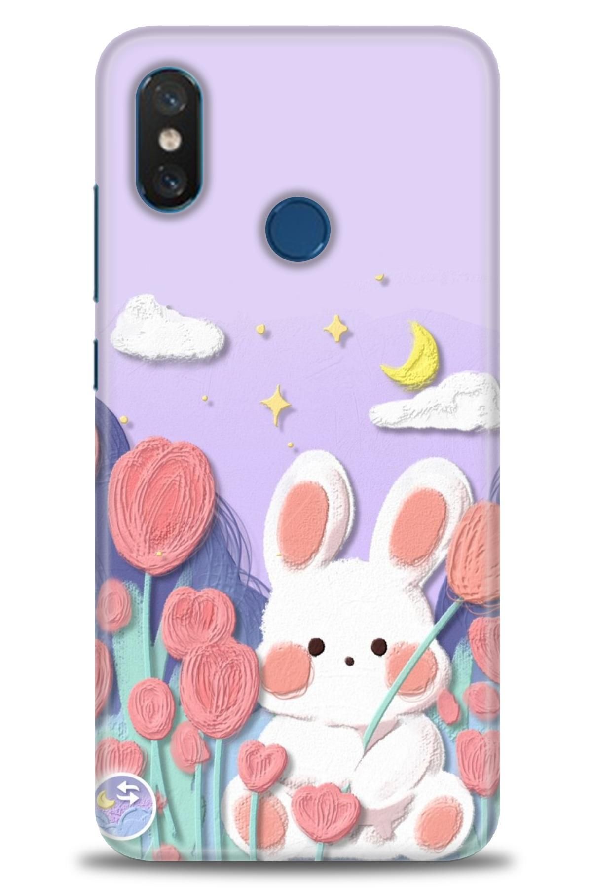 CooperTech Xiaomi Mi 8 İle Uyumlu HD Baskılı Desenli Silikon Kılıf - 672