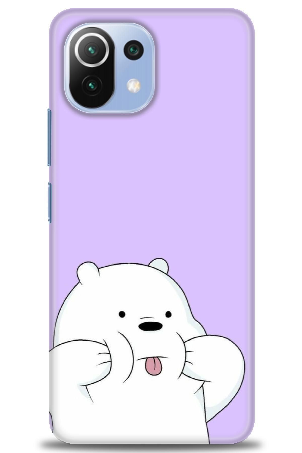 CooperTech Xiaomi Mi 11 Lite İle Uyumlu HD Baskılı Desenli Silikon Kılıf - 1092