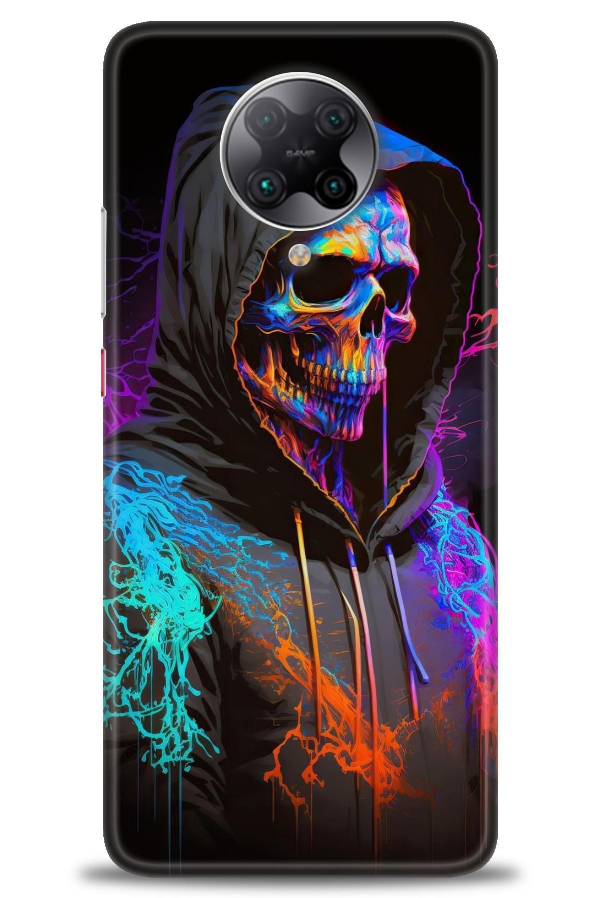 CooperTech Xiaomi Redmi K30 Pro İle Uyumlu HD Baskılı Desenli Silikon Kılıf - 912