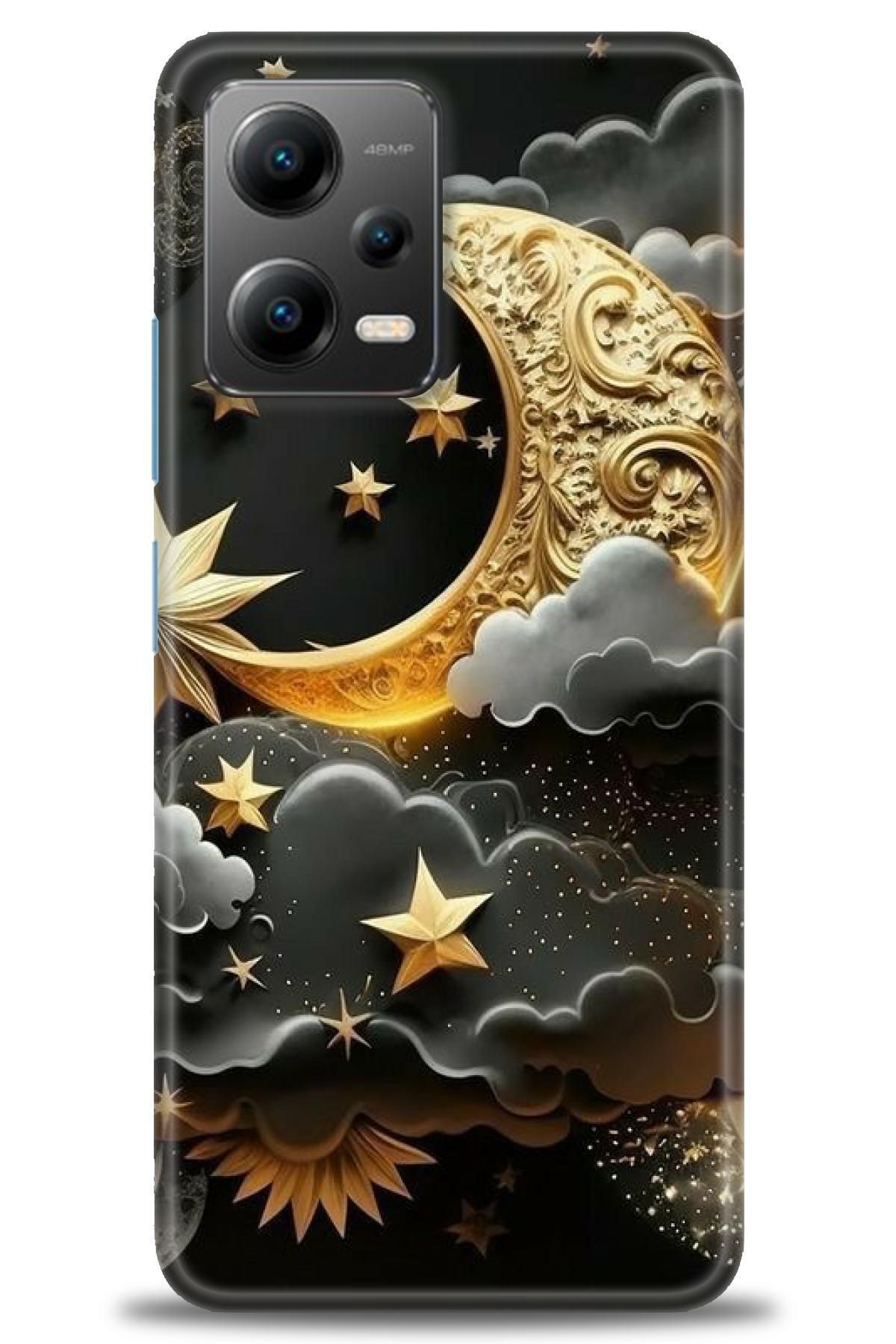 CooperTech Xiaomi Poco X5 5G İle Uyumlu HD Baskılı Desenli Silikon Kılıf - 722